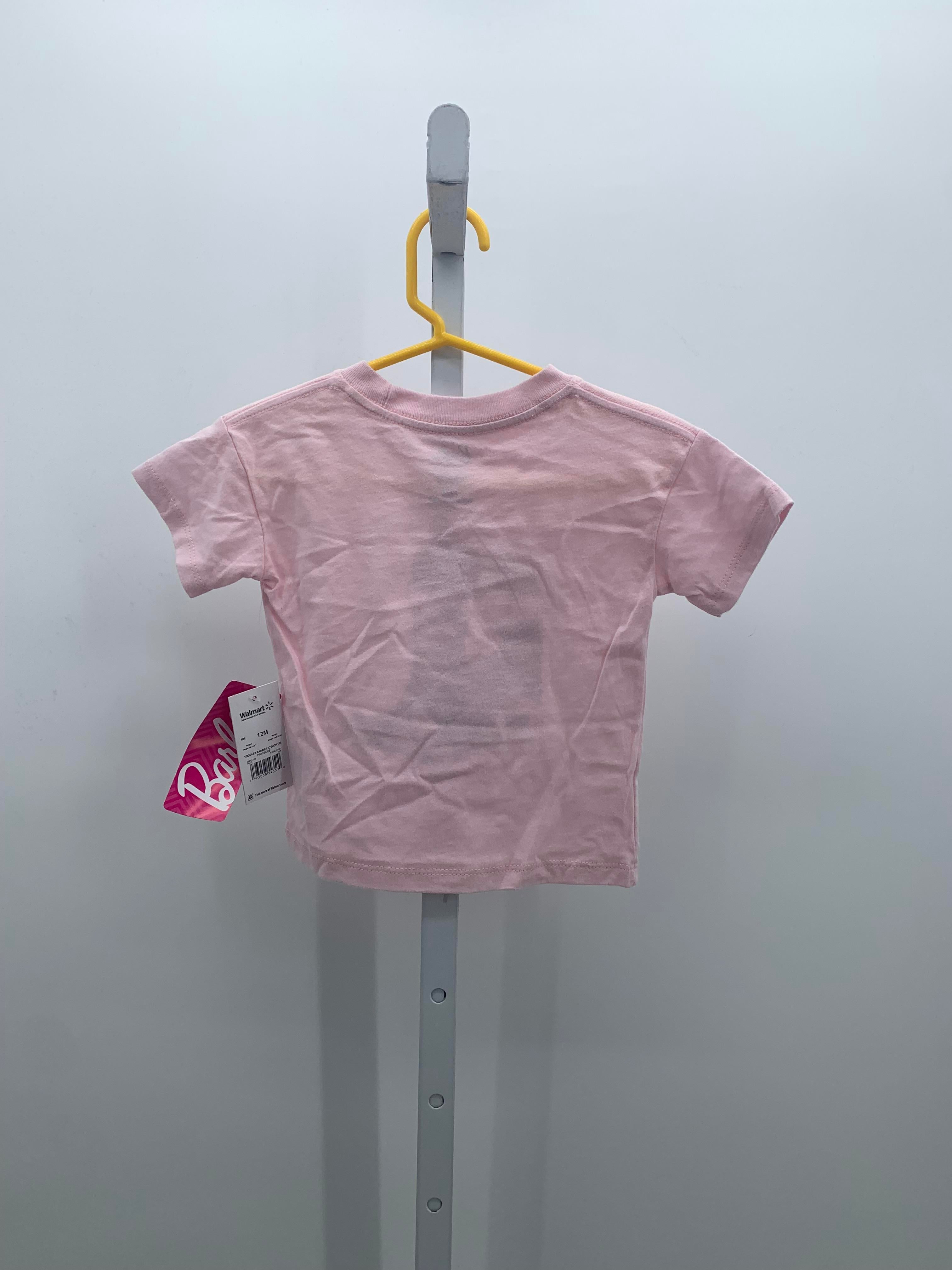 Barbie Size 12 Months Girls Short Sleeve Shirt