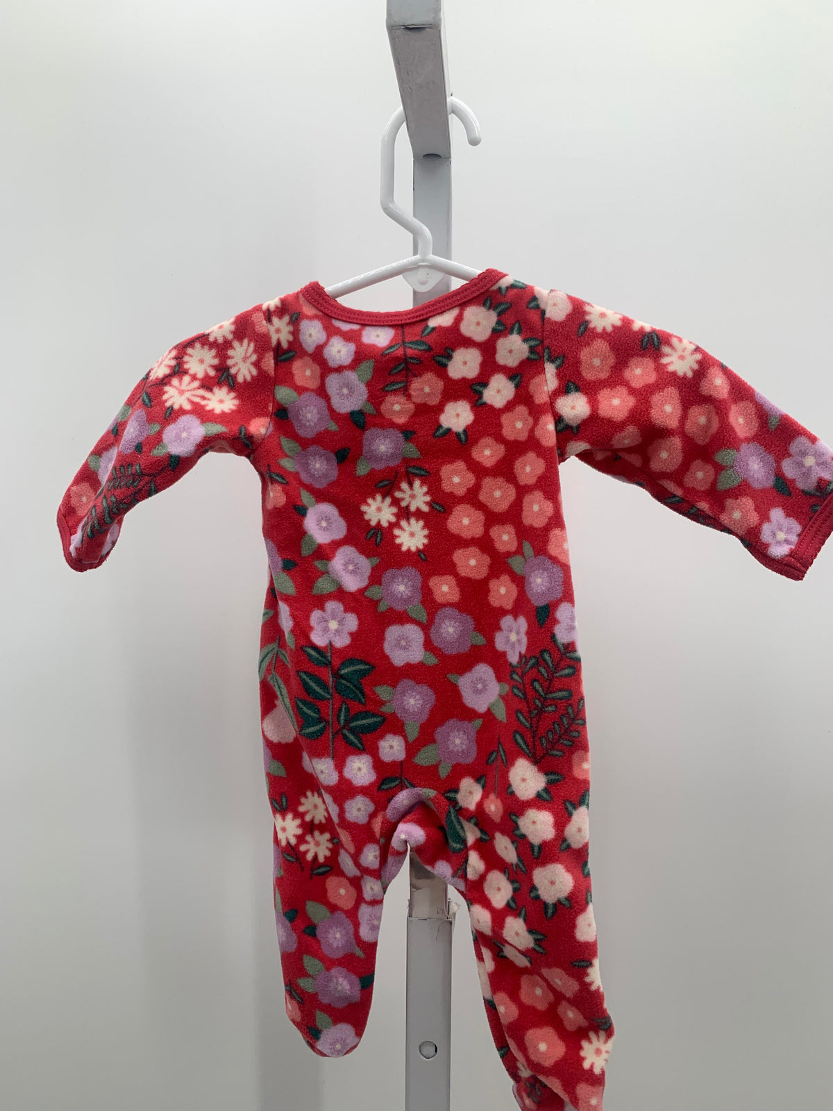 Carters Size Newborn Girls Long Slv. Romper