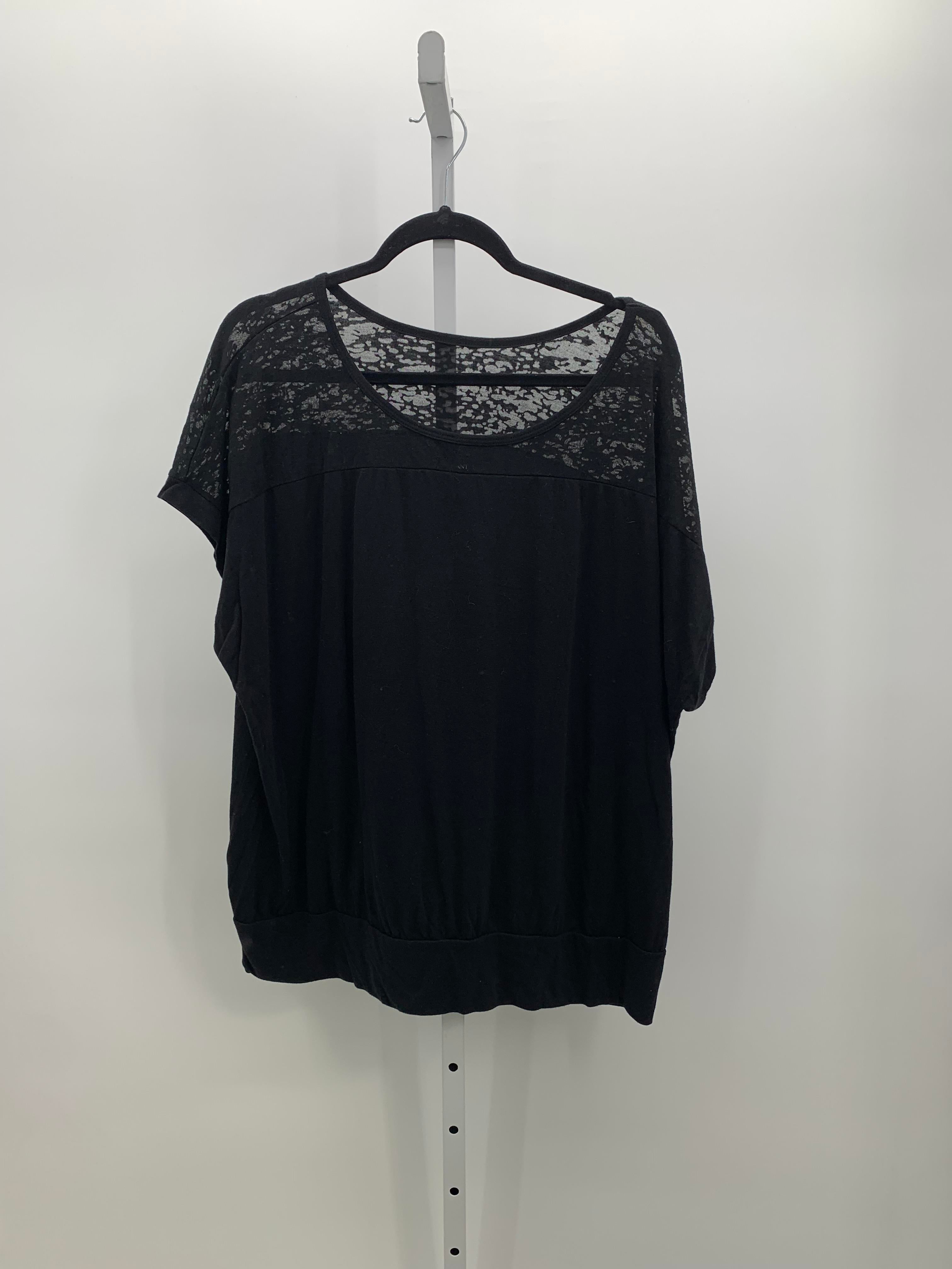 Lane Bryant Size 22/24 W Womens Short Sleeve Shirt