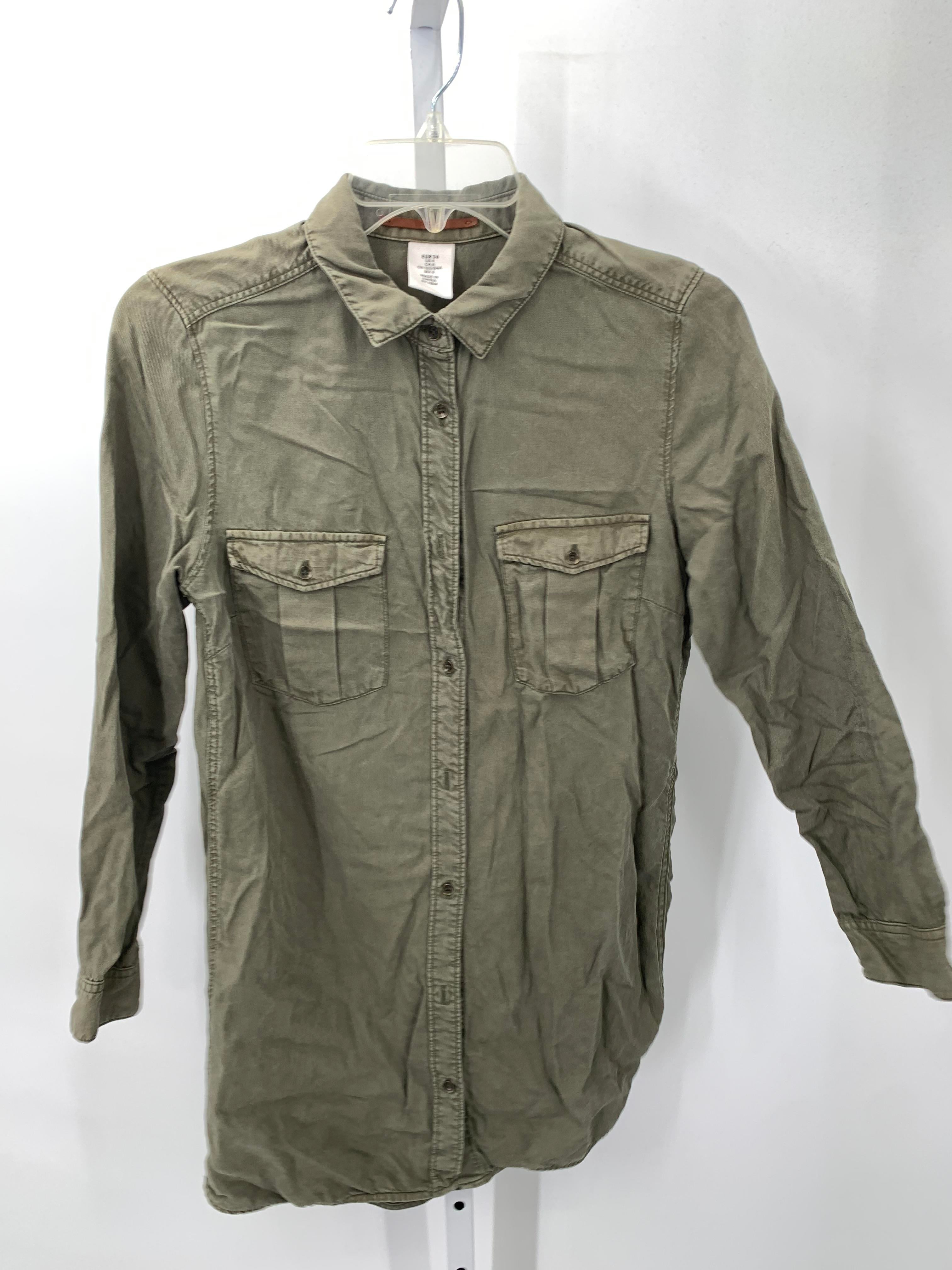 Size 6 Misses Long Sleeve Shirt