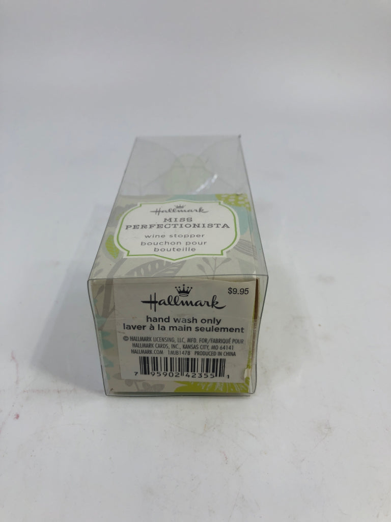 NIP WINE STOPPER MISS PERFECTIONISTA.