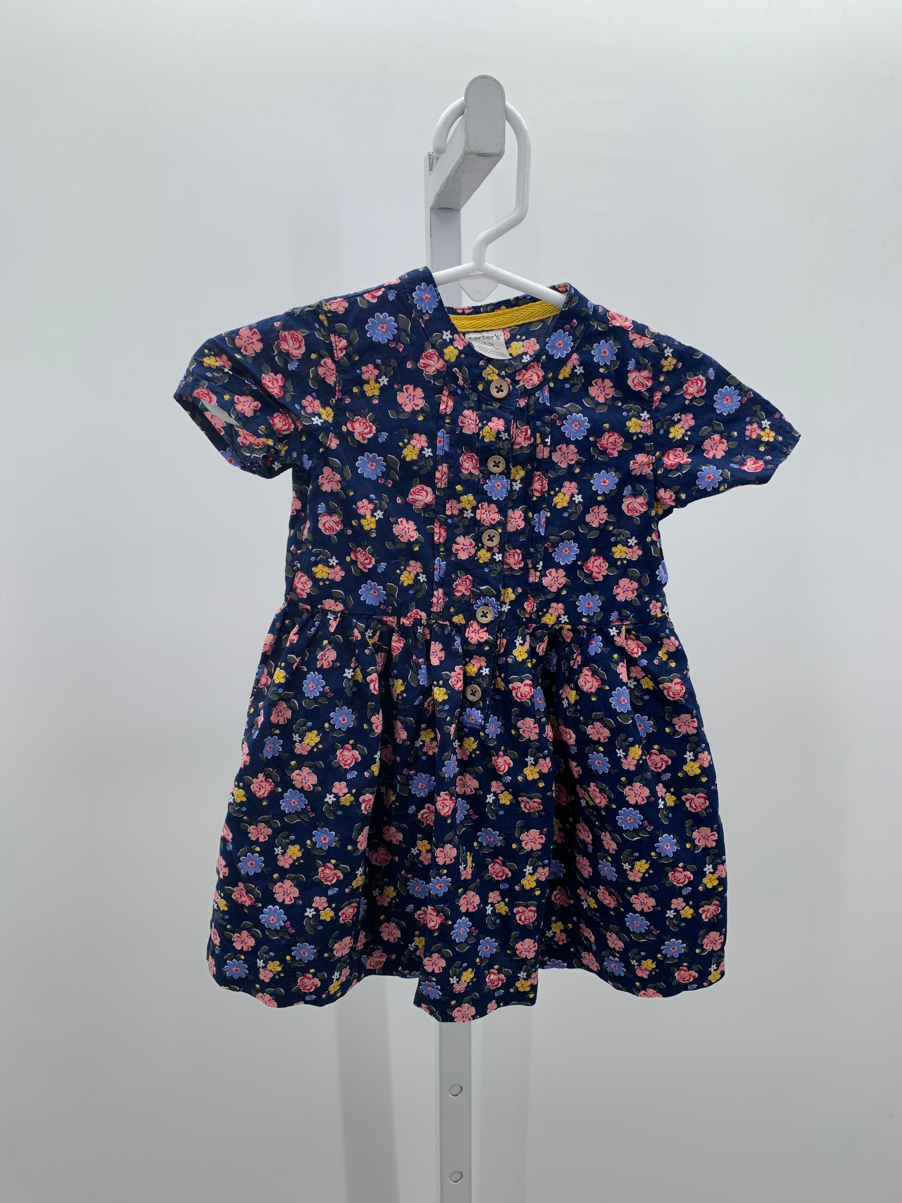 Carters Size 12 Months Girls Short Sleeve Dress