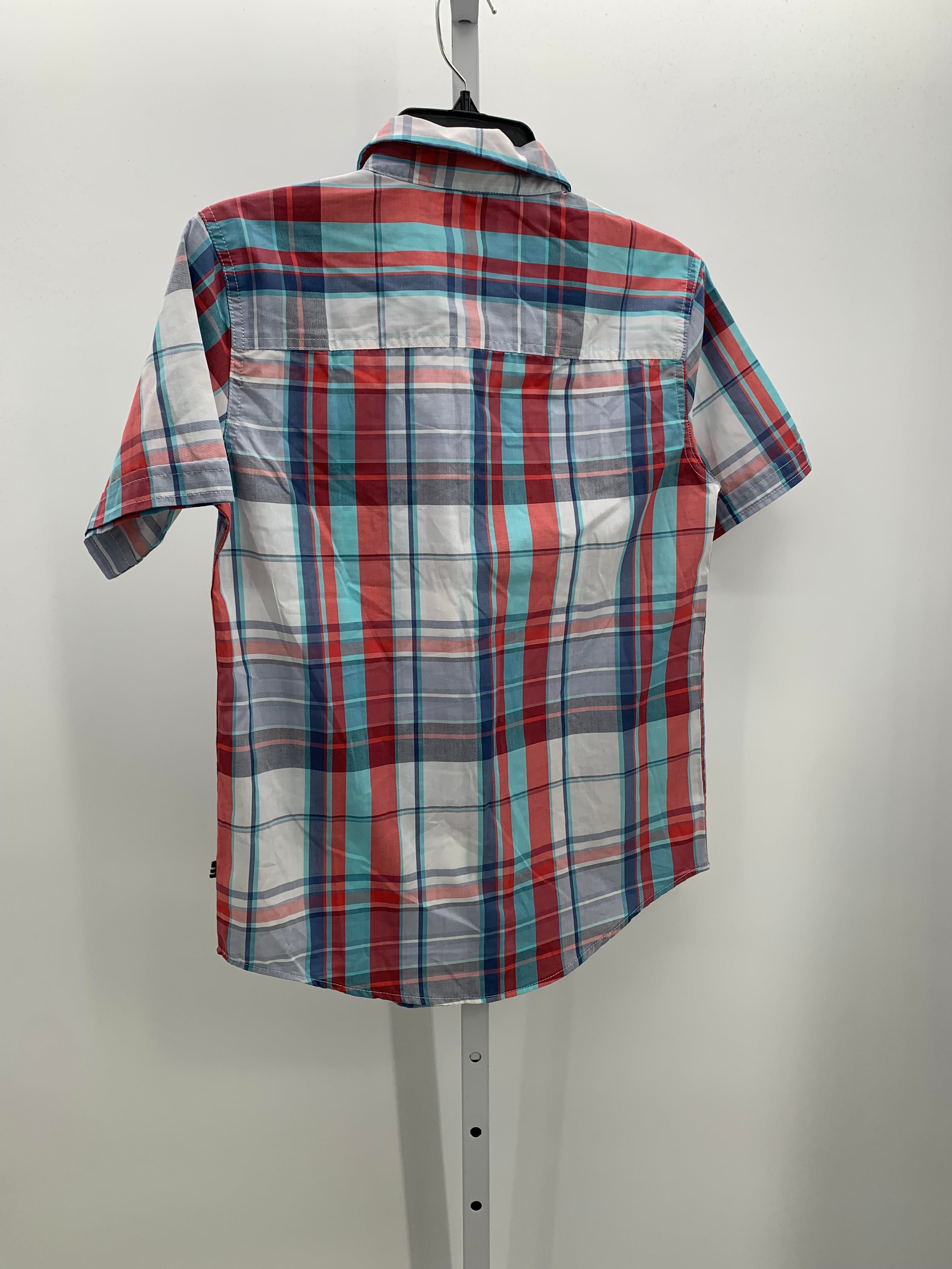 RED WHITE PLAID