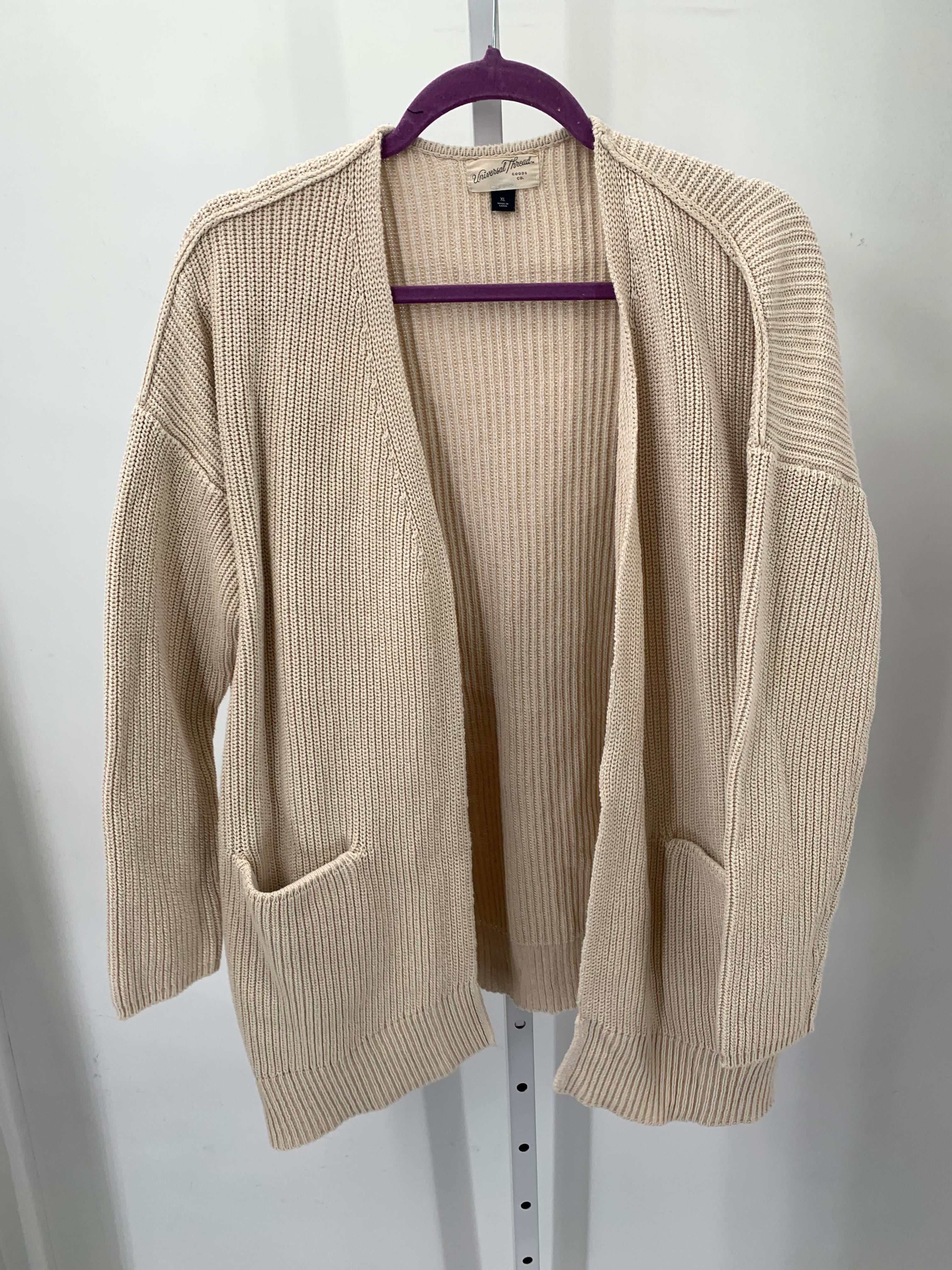 Universal Thread Size Extra Large Misses Cardigan