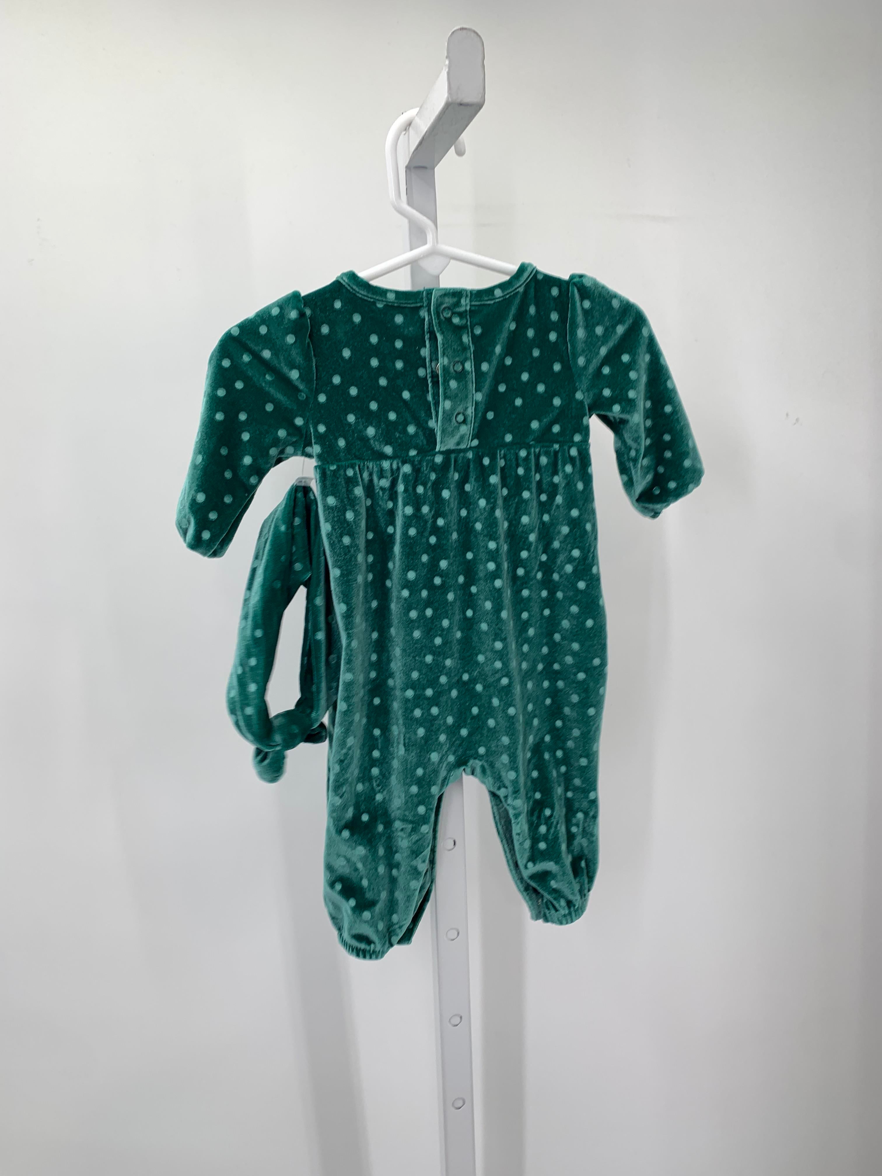 Cat & Jack Size 0-3 months Girls Long Slv. Romper