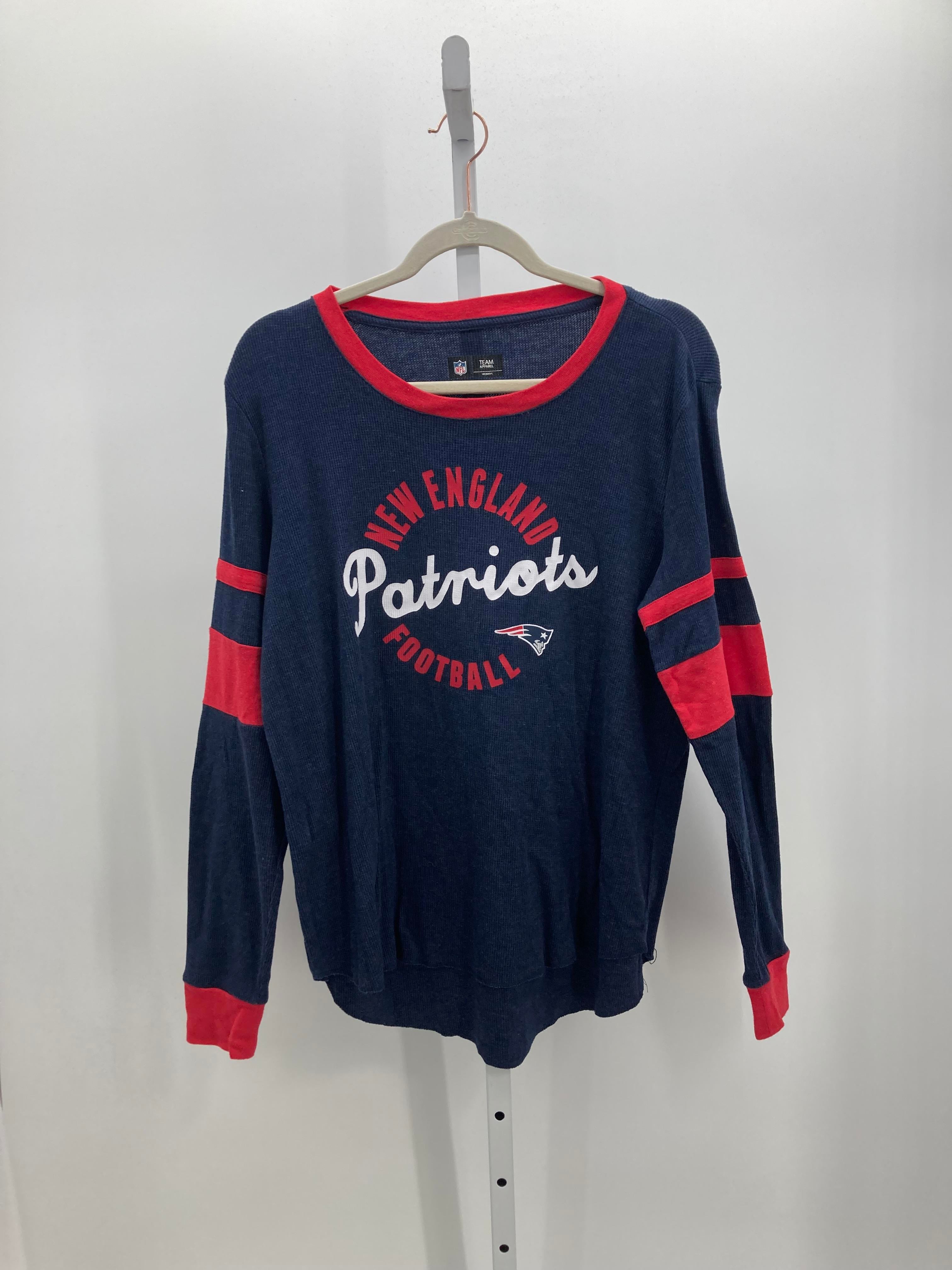 Team Apparel Size Extra Large Misses Long Sleeve Shirt