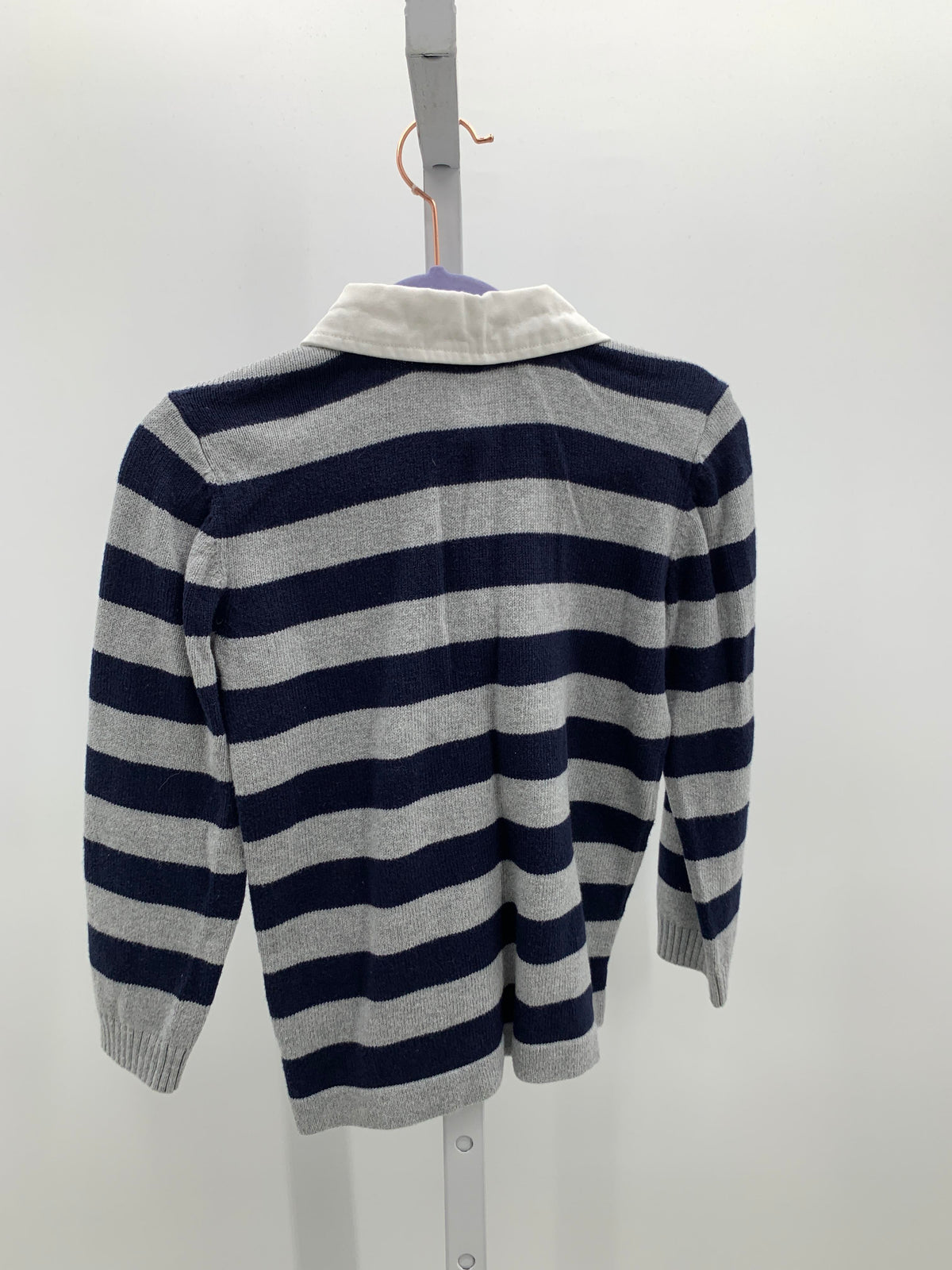 NAVY STRIPES POLO