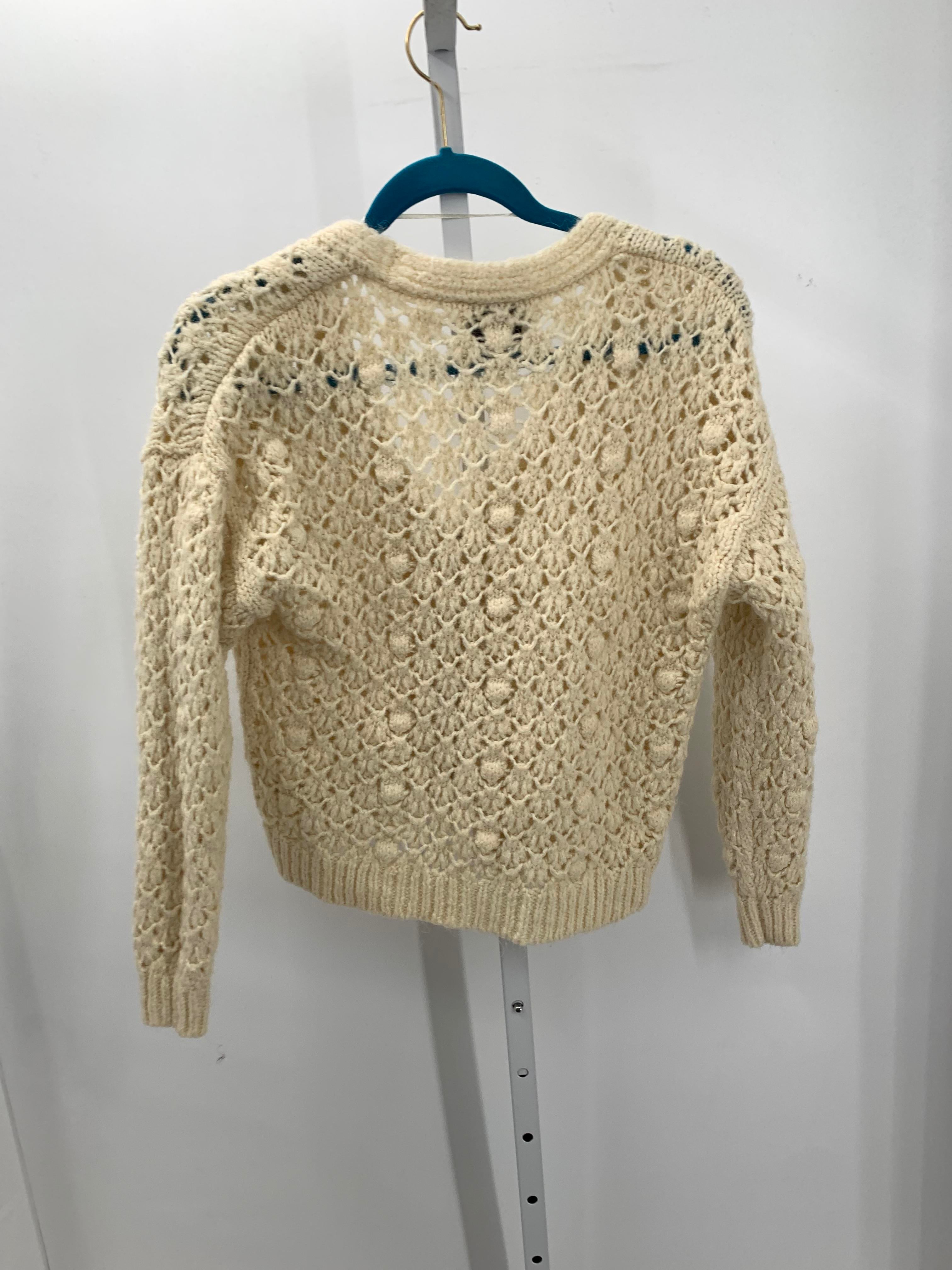 Size X Small Juniors Long Sleeve Sweater