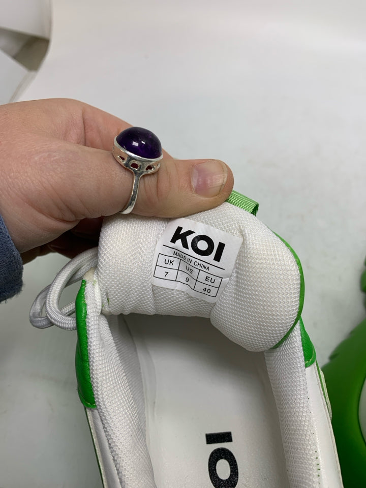 Koi Frog Platform Shoes- New