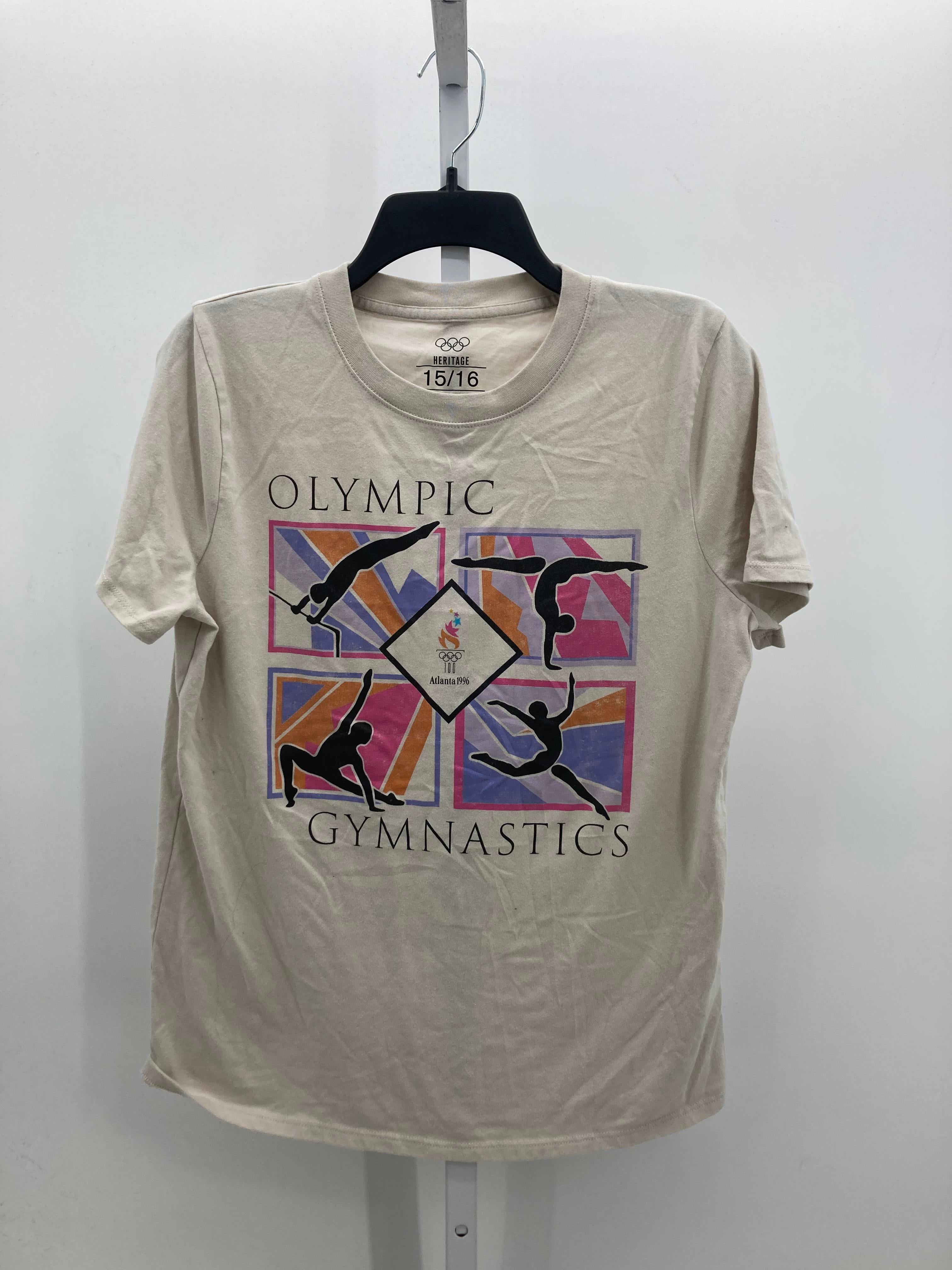 Heritage Size 14-16 Girls Short Sleeve Shirt