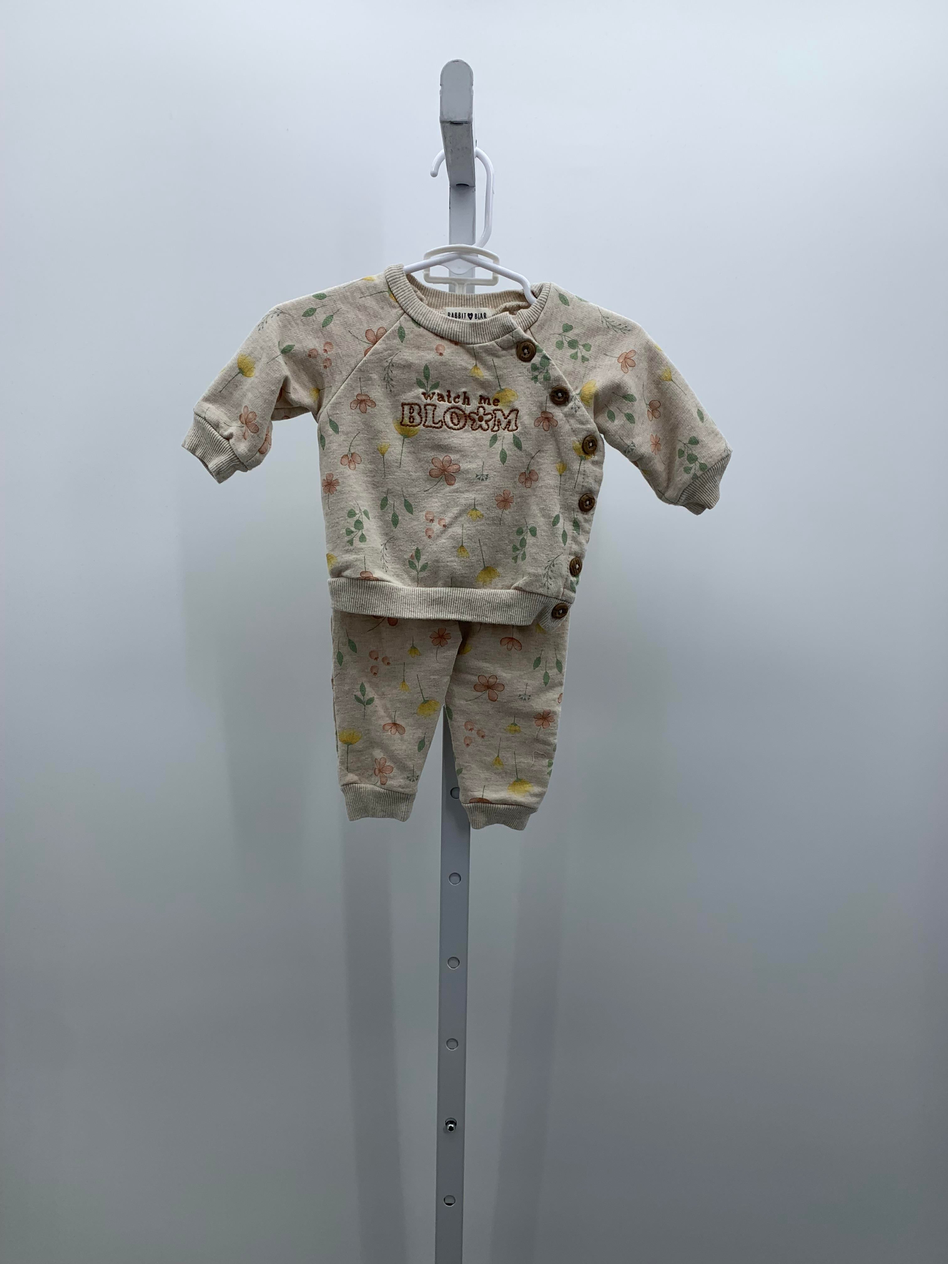 Rabbit + Bear Size 3-6 Months Girls 2 Pieces