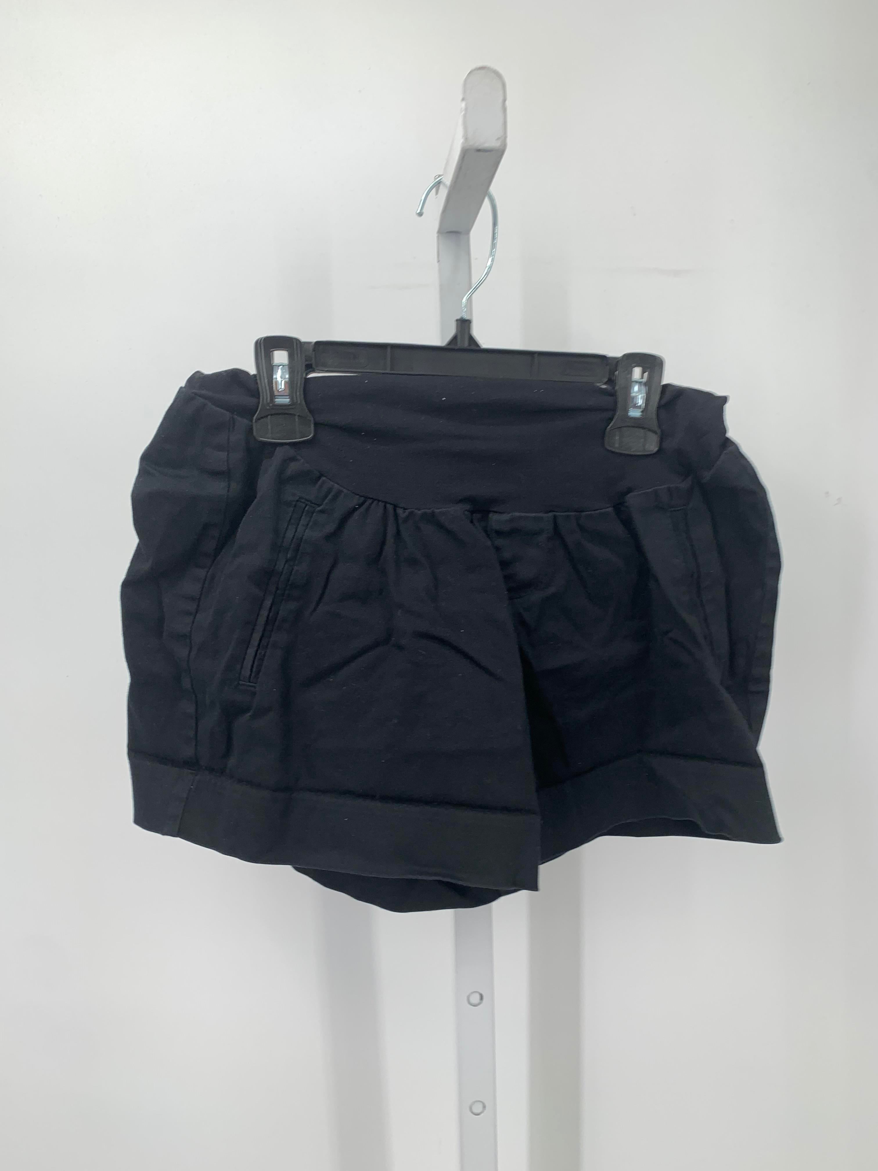 Motherhood Black Size Small Maternity Shorts