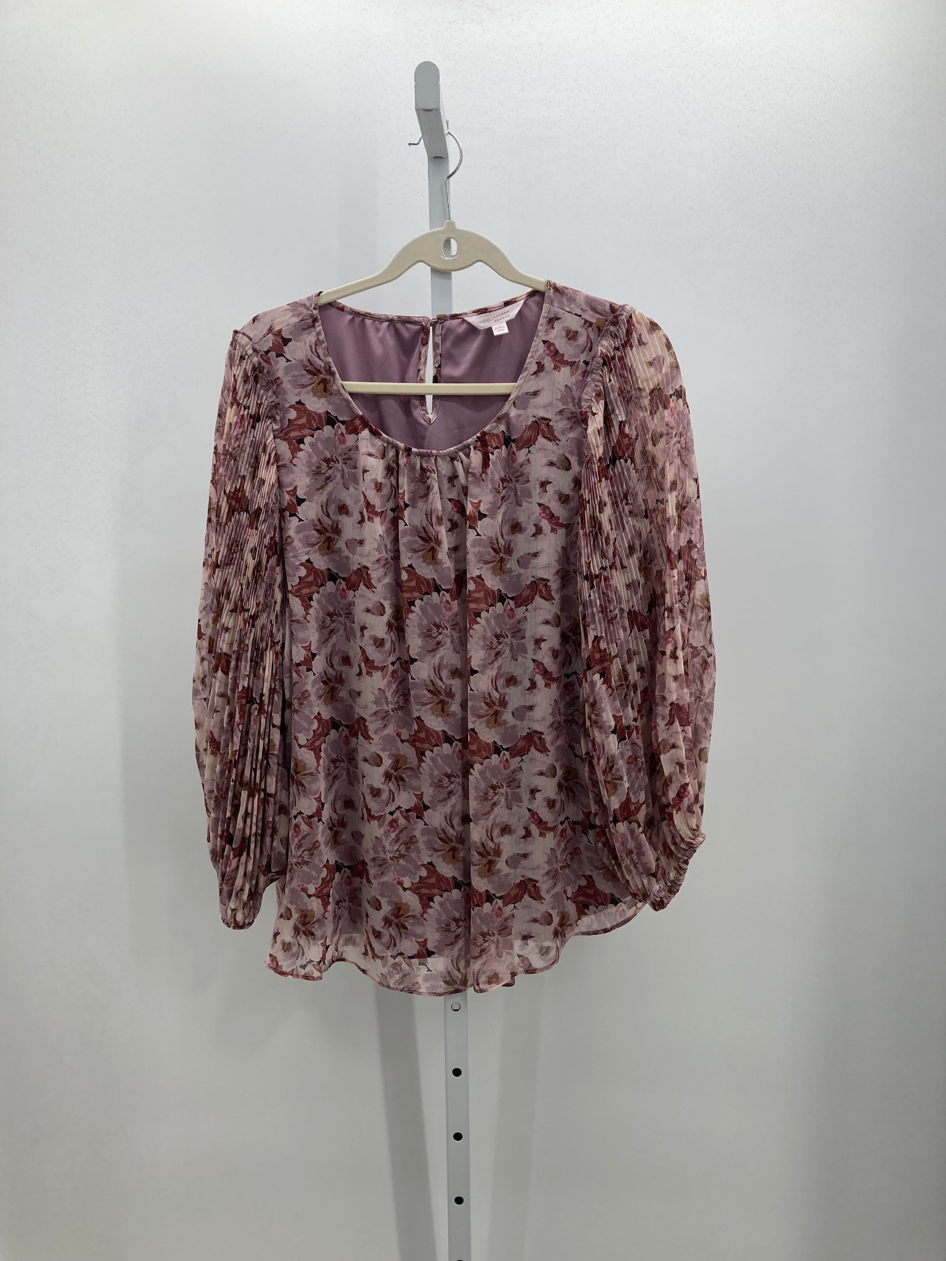 Lauren Conrad Size XXL Misses Long Sleeve Shirt