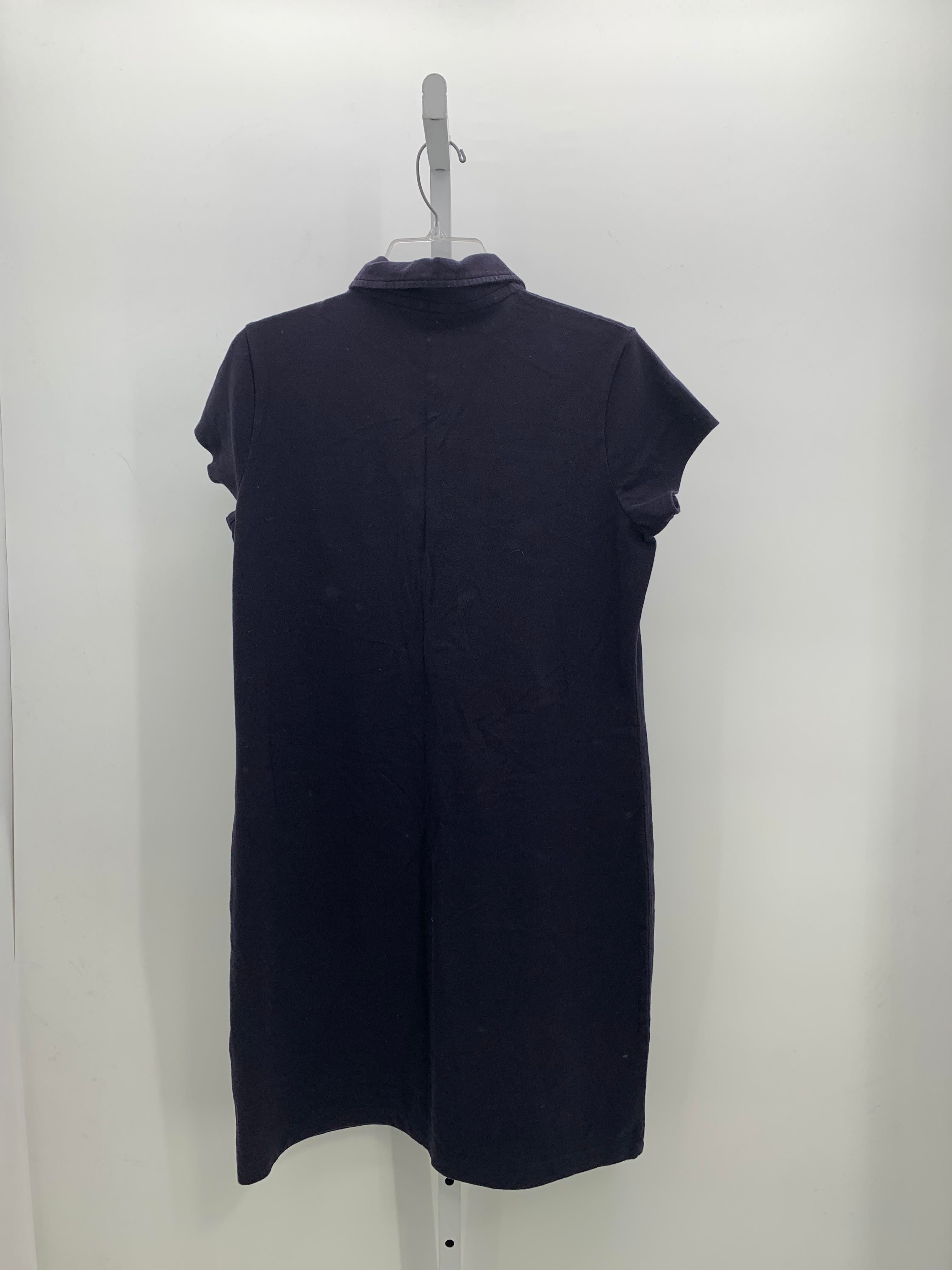 Lands End Size Medium Misses Short Sleeve Dress
