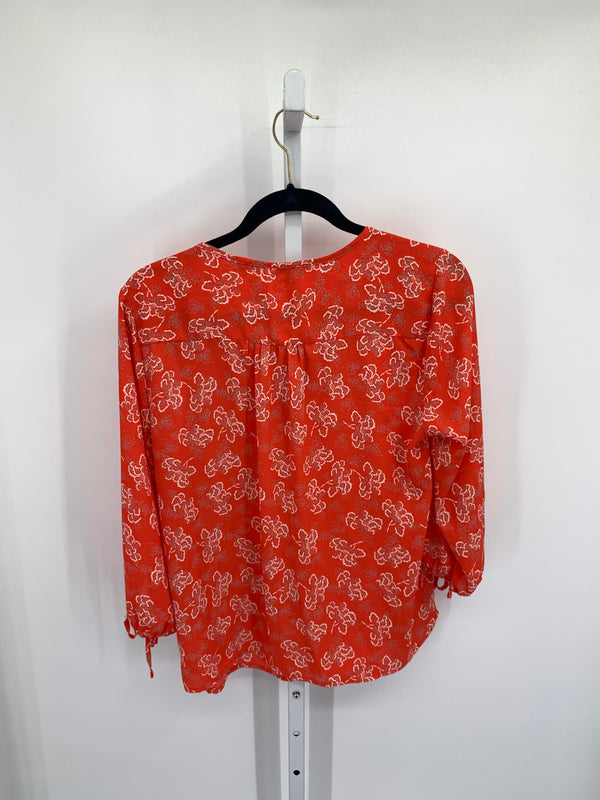 Collective Concepts Size Large Misses 3/4 Sleeve Shirt