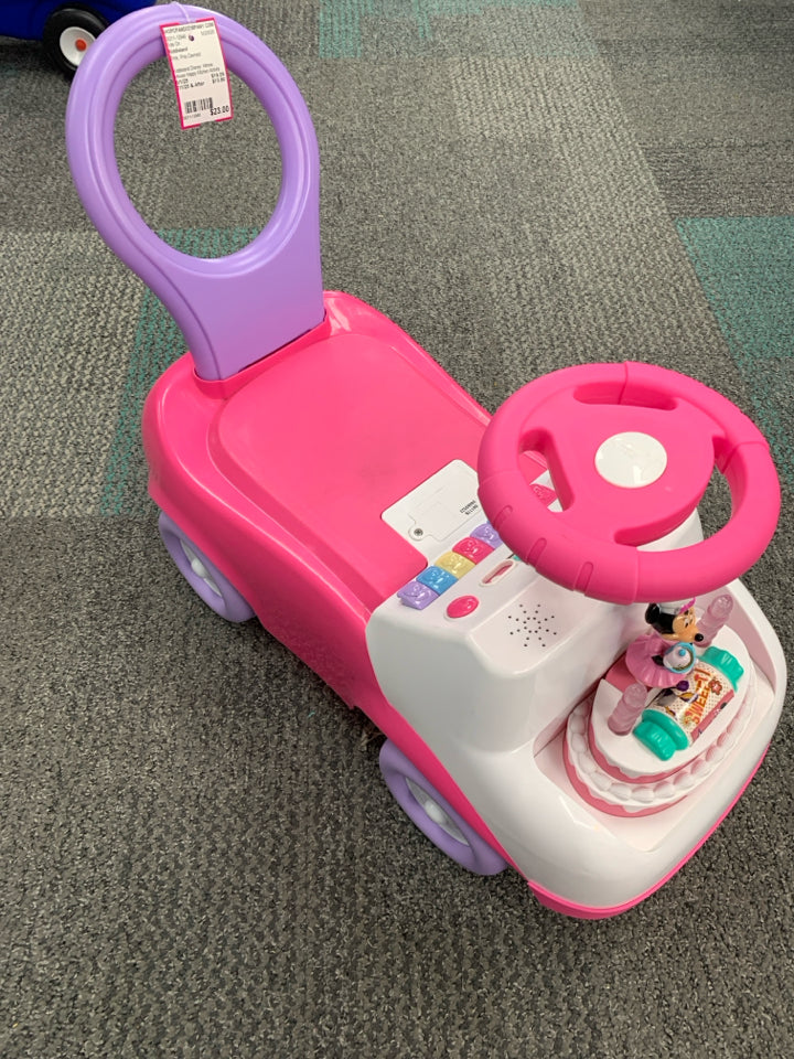 Kiddieland Disney: Minnie Mouse Happy Kitchen Activity Ride-On - Lights & Sounds