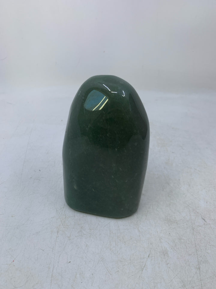 DARK GREEN STONE OF WEALTH.