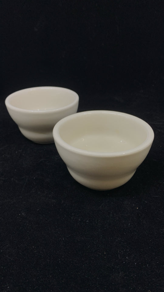 2 SYRACUSE SAUCE DIP DISHES.