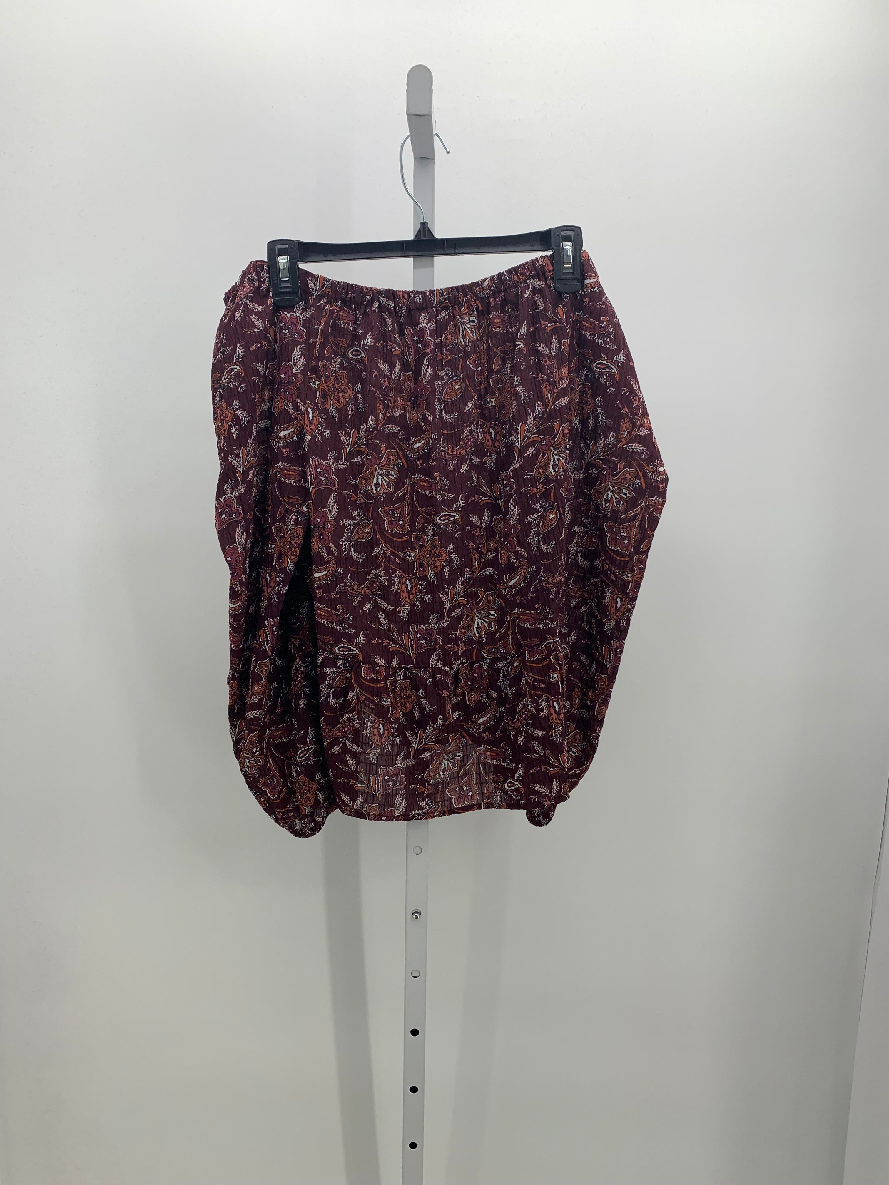 Loft Size Large Misses Long Sleeve Shirt