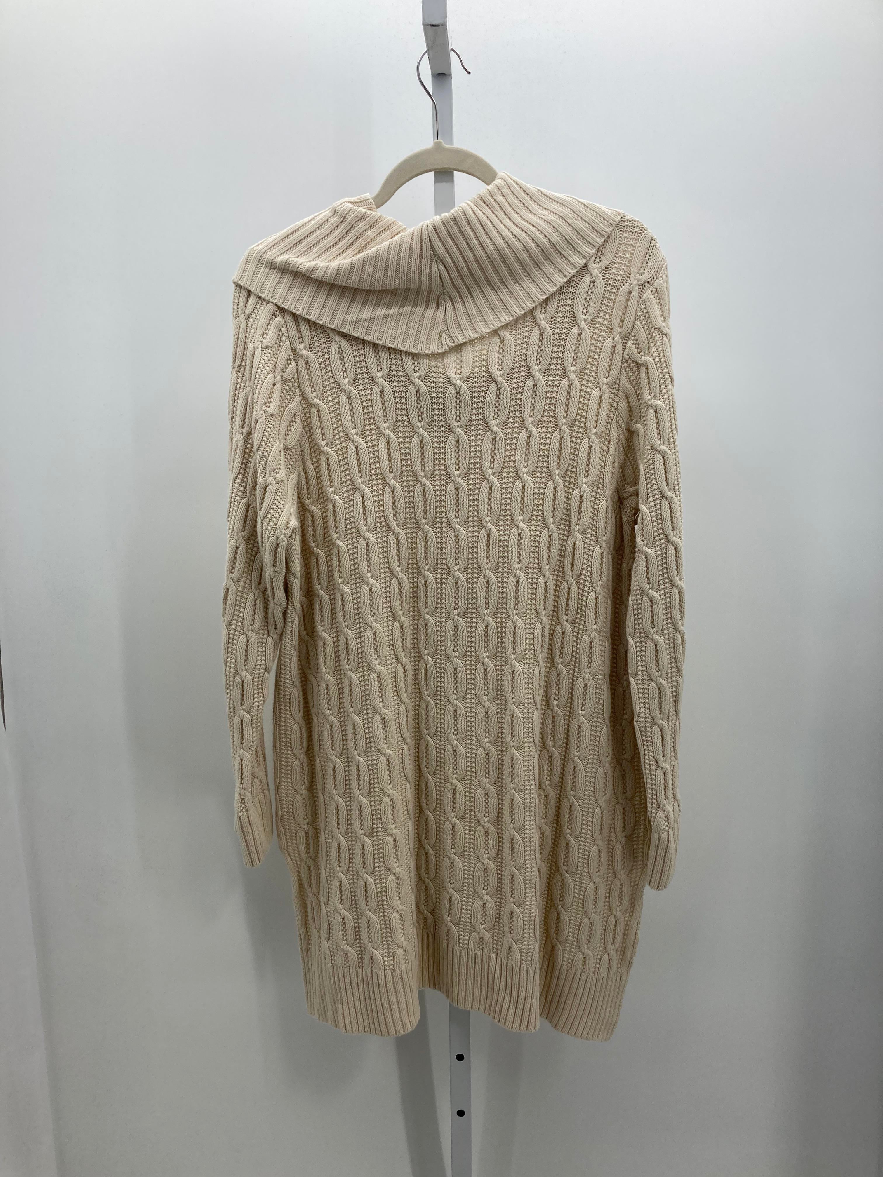 Jeanne Pierre Size 1X Womens Long Slv Sweater