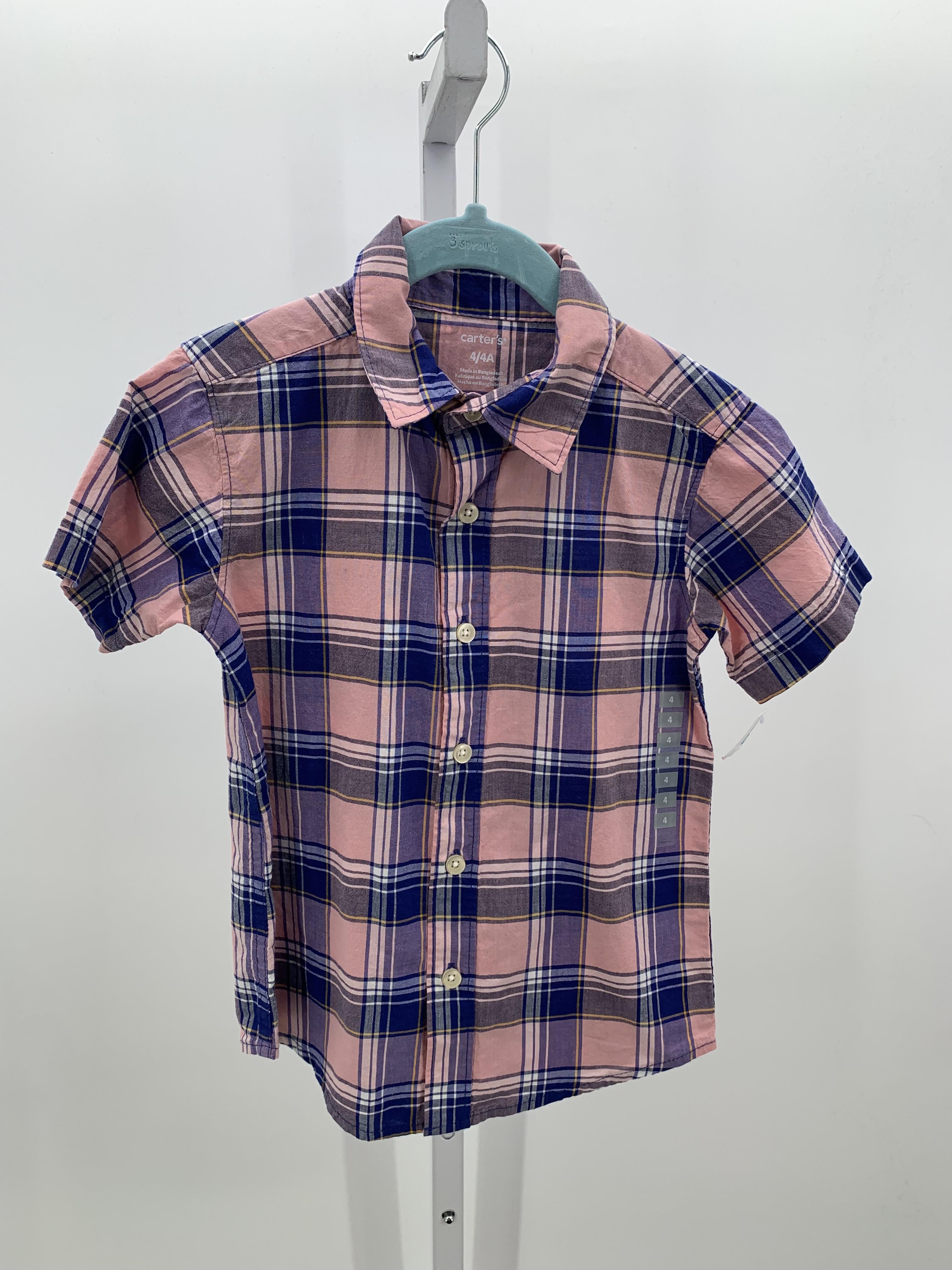 Carters Size 4 Boys Short Sleeve Shirt