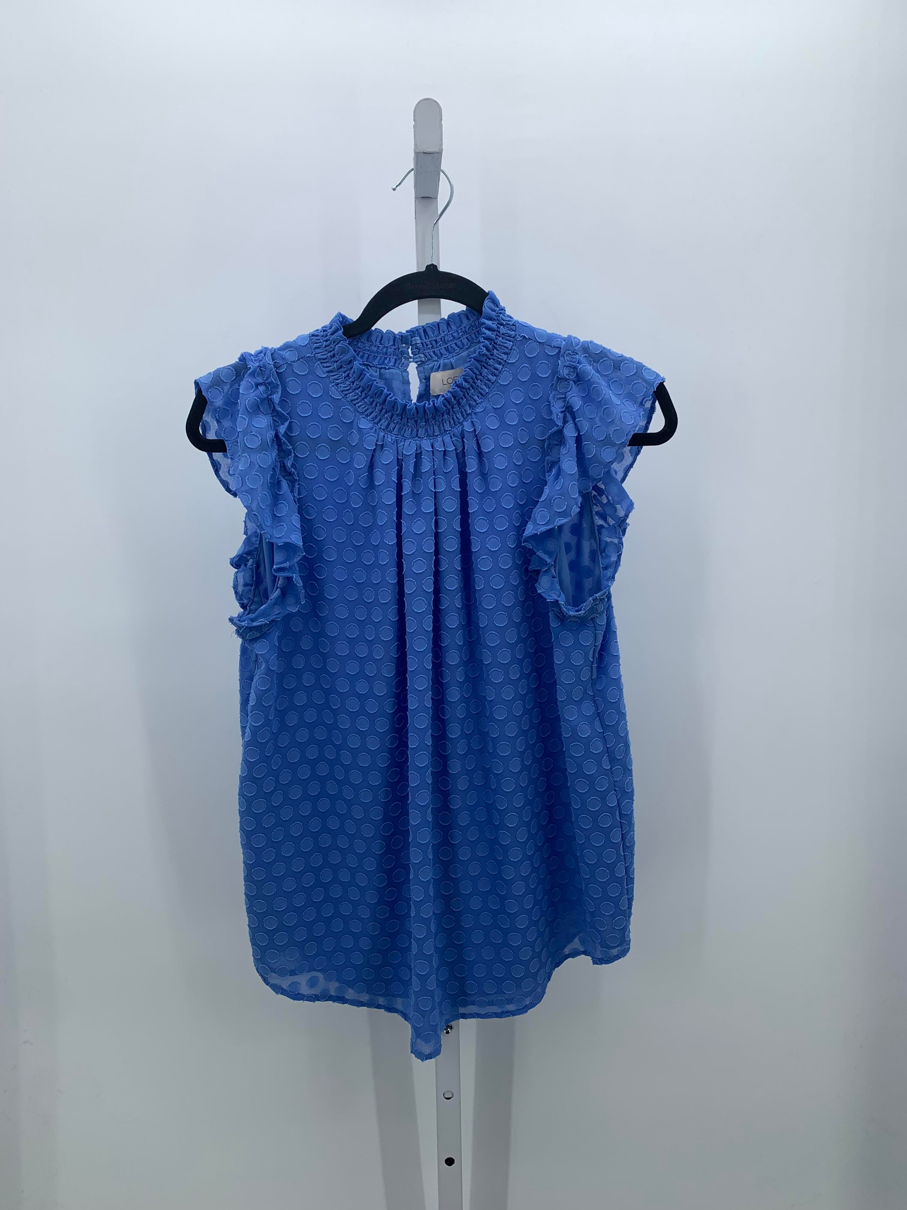 Loft Size Medium Misses Short Sleeve Shirt