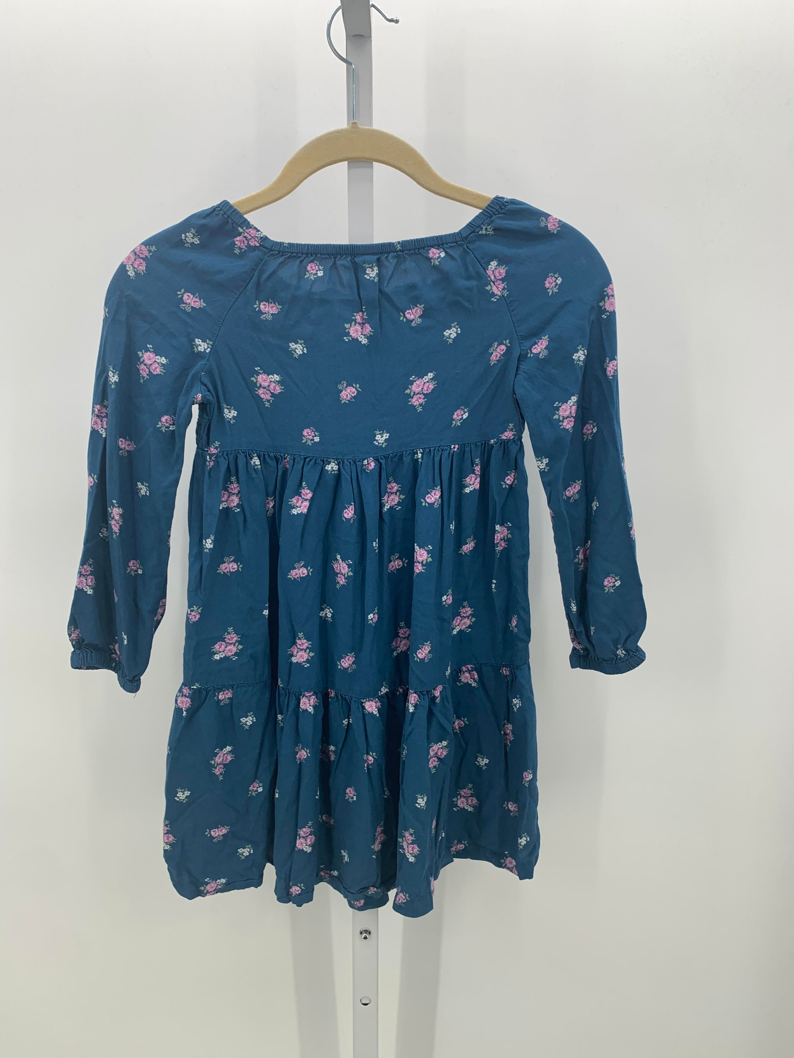 Carters Size 7 Girls Long Sleeve Dress
