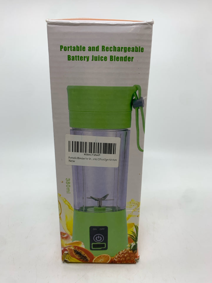 NIB PORTABLE JUICE BLENDER.