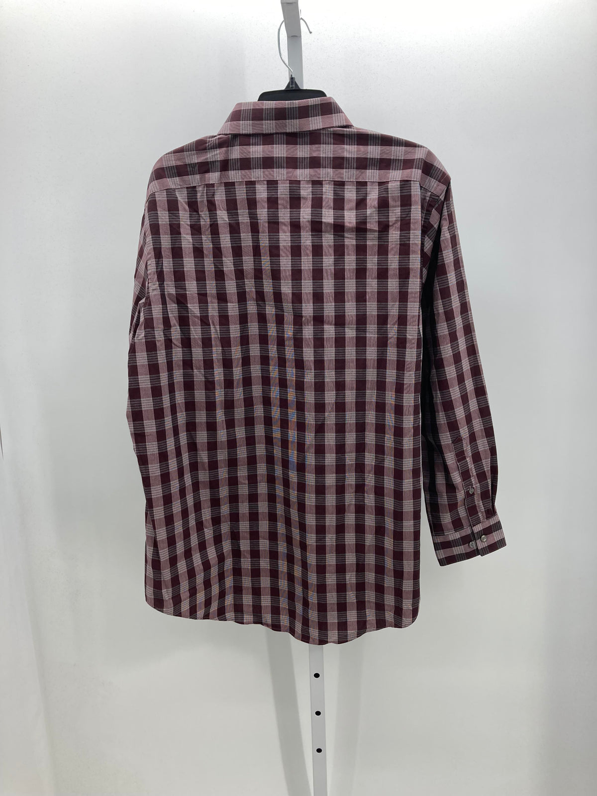 PLAID BTN DOWN
