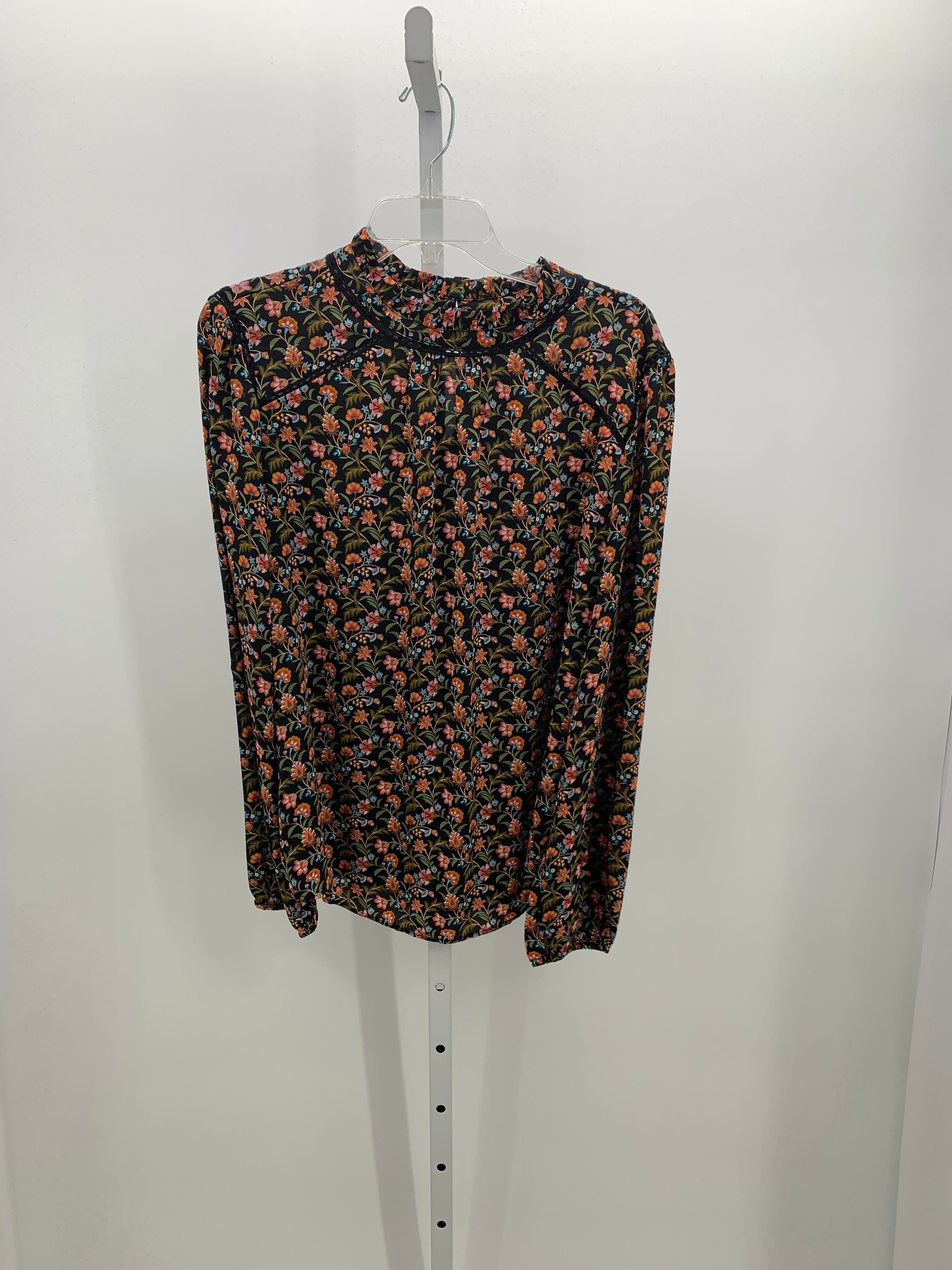 Loft Size Large Misses Long Sleeve Shirt