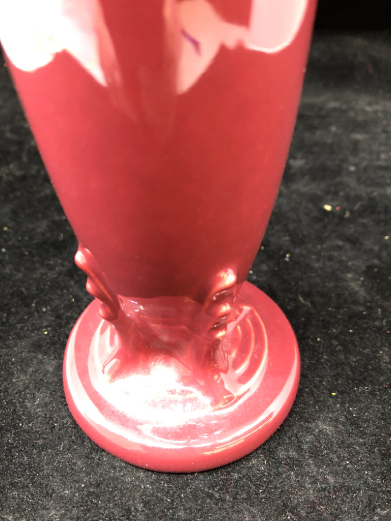 FIESTA RED JUNIPER BUD VASE.