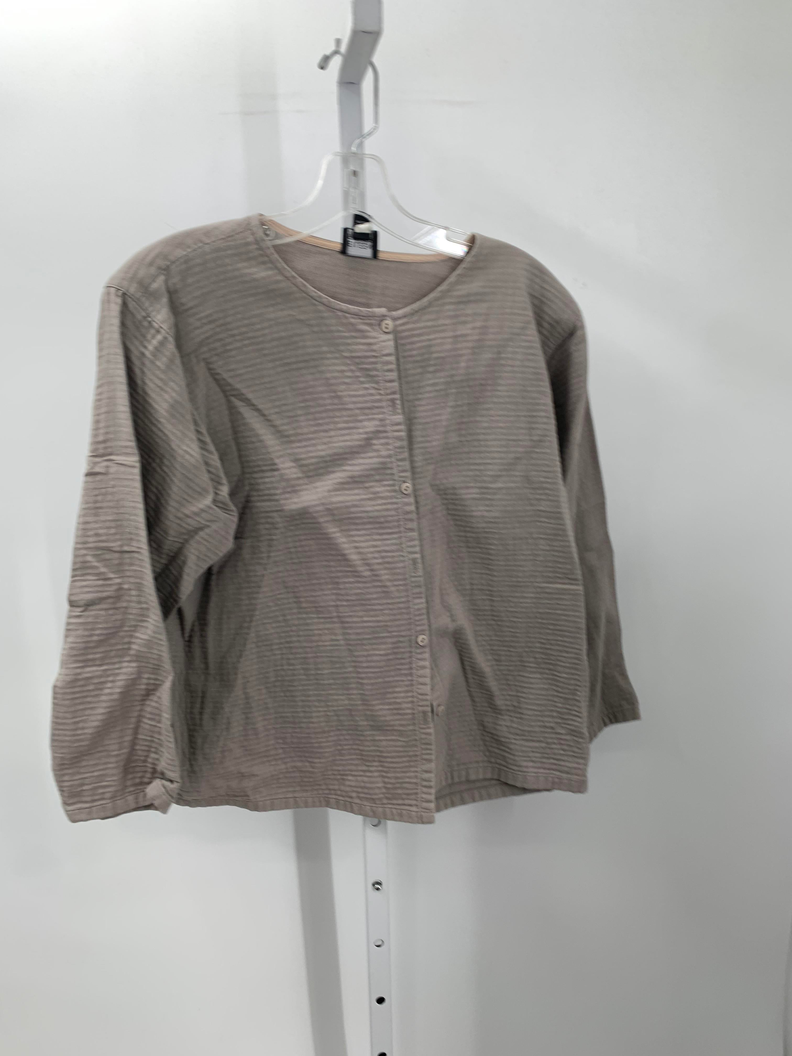 Eileen Fisher Size Small Misses Lightweight Jacket