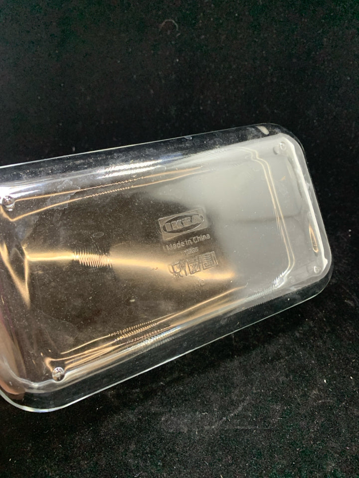 CLEAR GLASS DISH - IKEA.