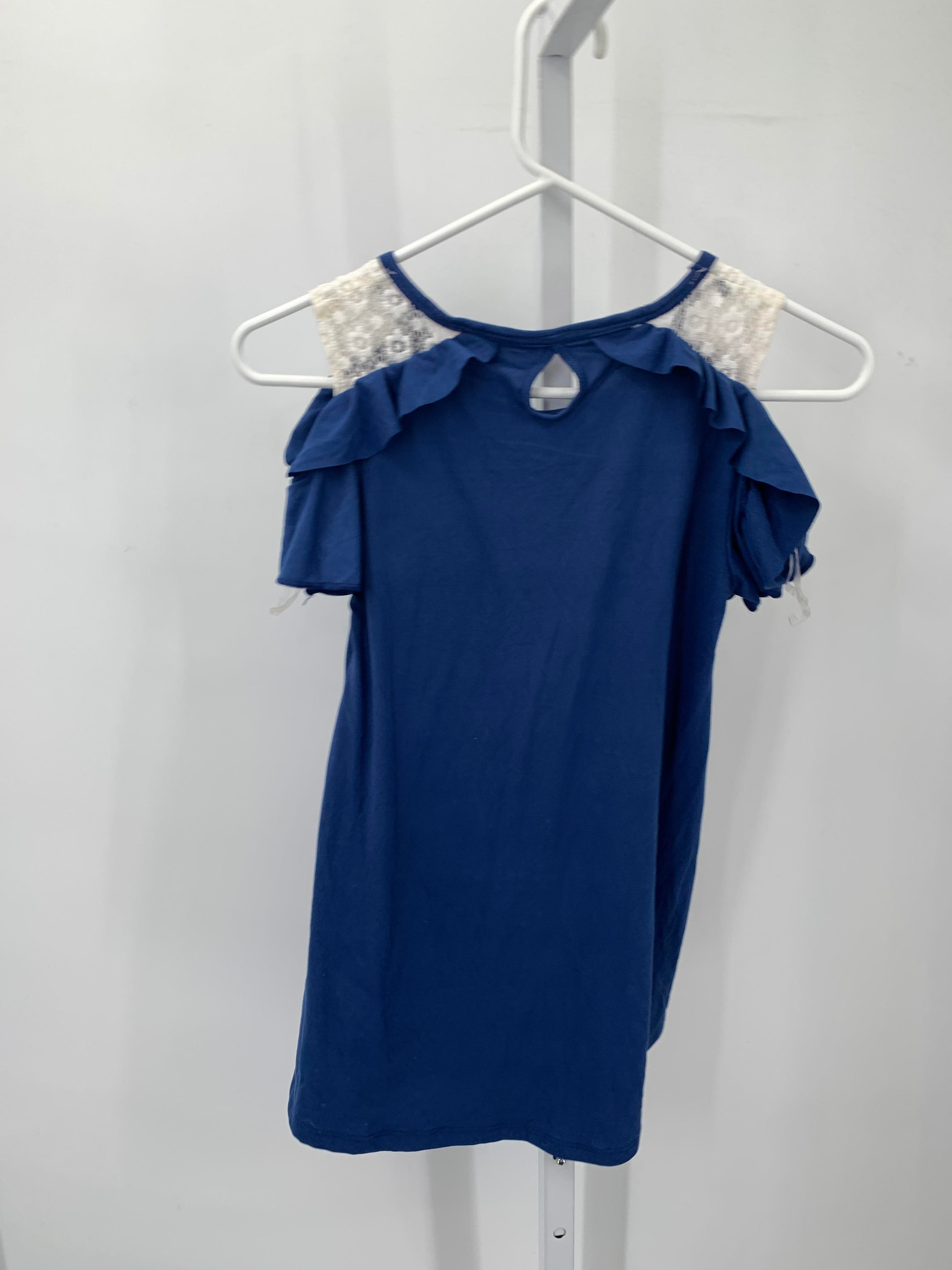 One Step Up Size 10-12 Girls Short Sleeve Dress