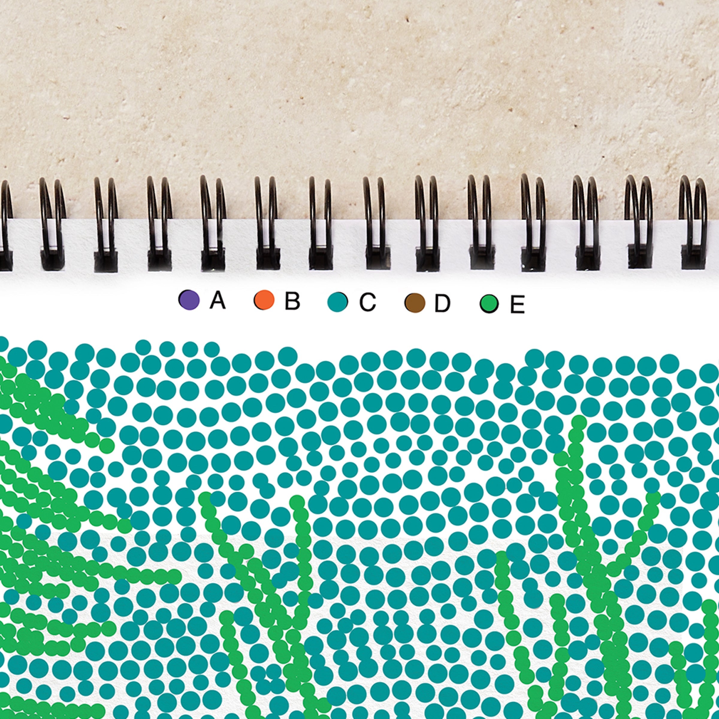 FlowArt Dot By Letter Landscapes - New