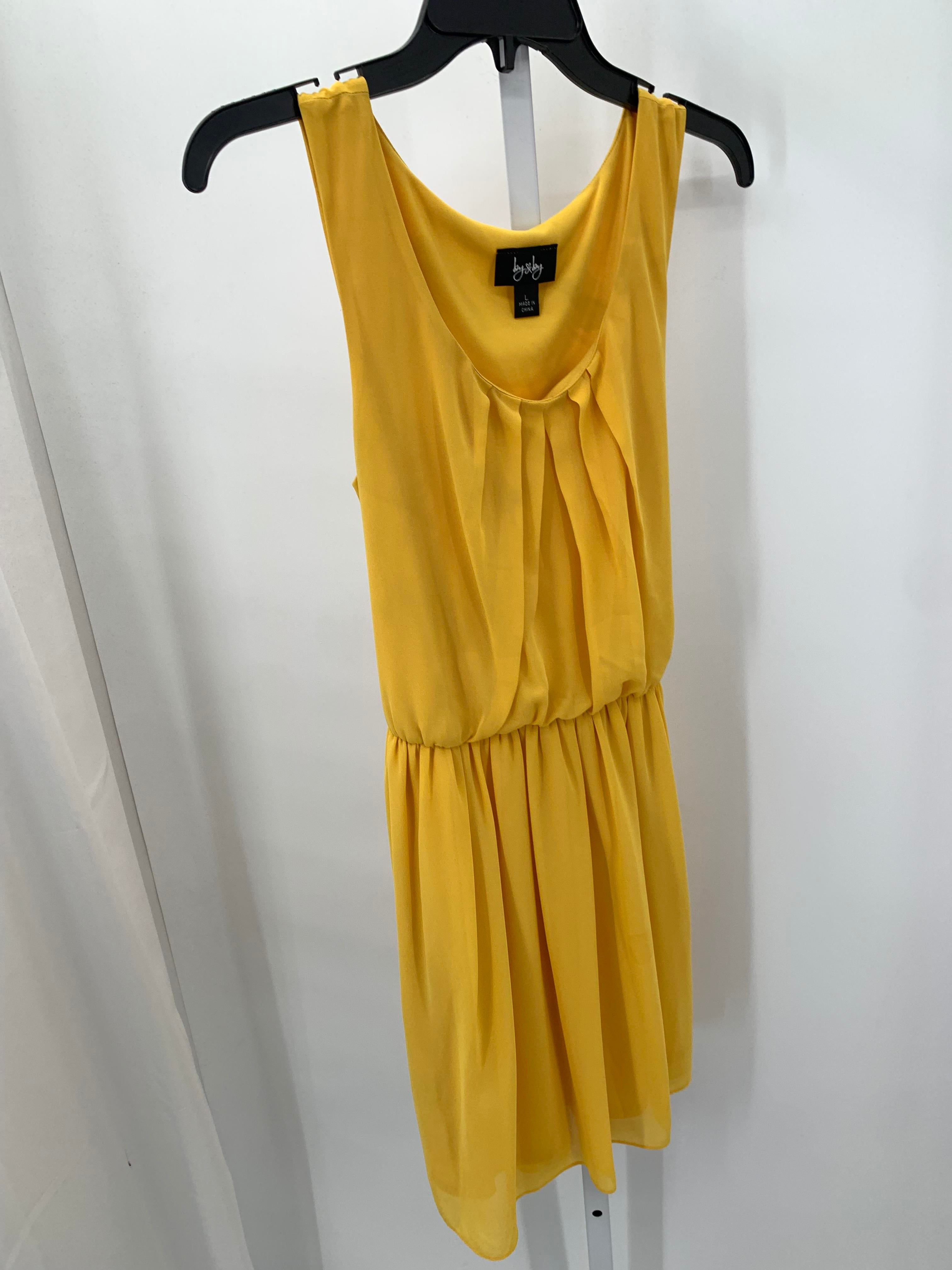 By & By Size Large Juniors Sleeveless Dress