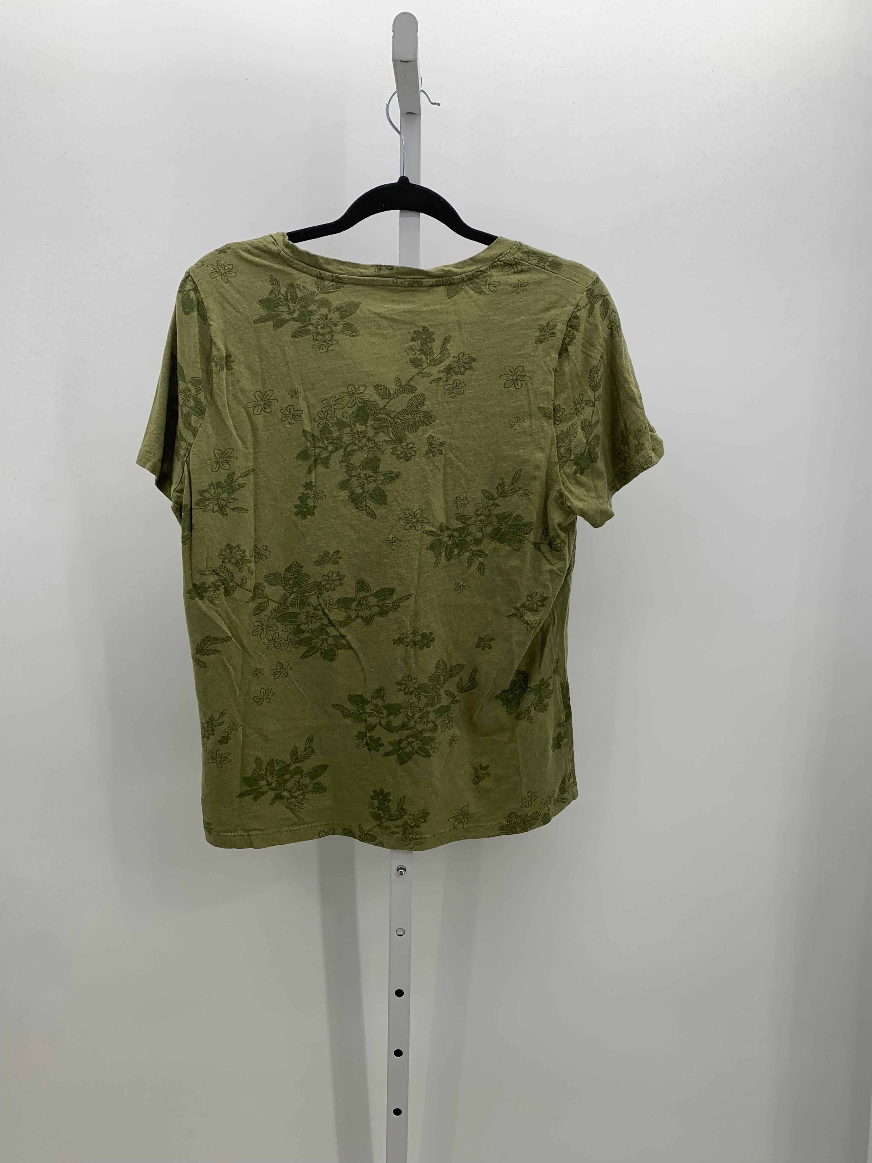 Sonoma Size Large Misses Short Sleeve Shirt