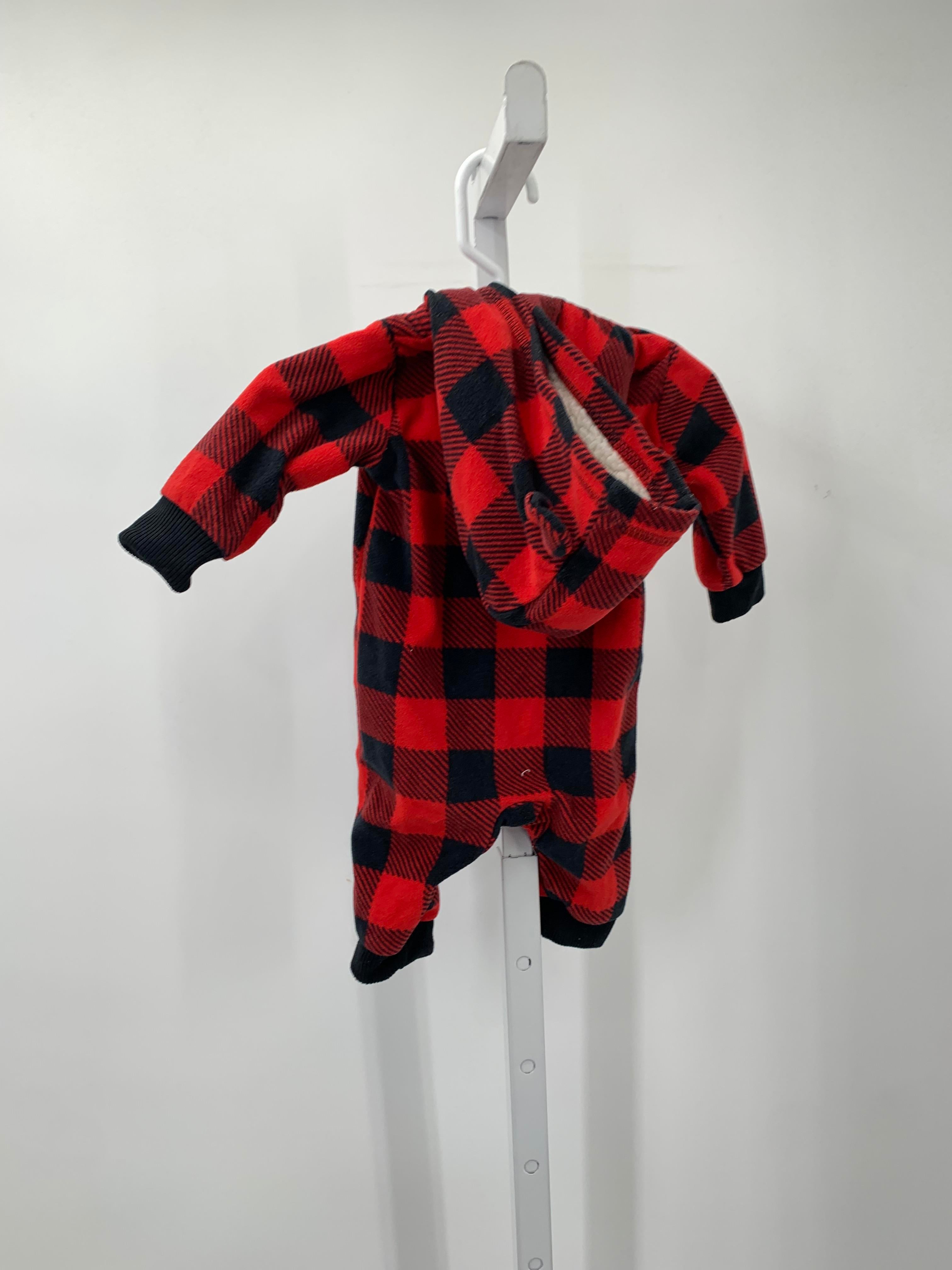 BLACK PLAID HOODED FLEECE