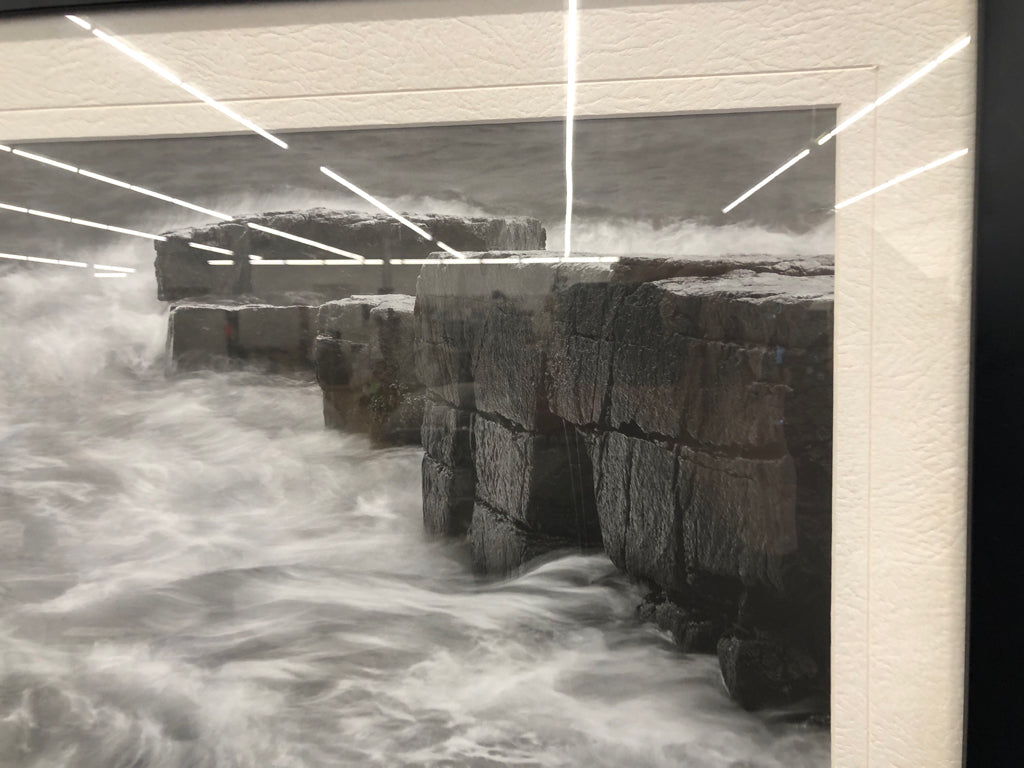 "TURBULANCE" ISLAND CHIEF WALL HANGING.