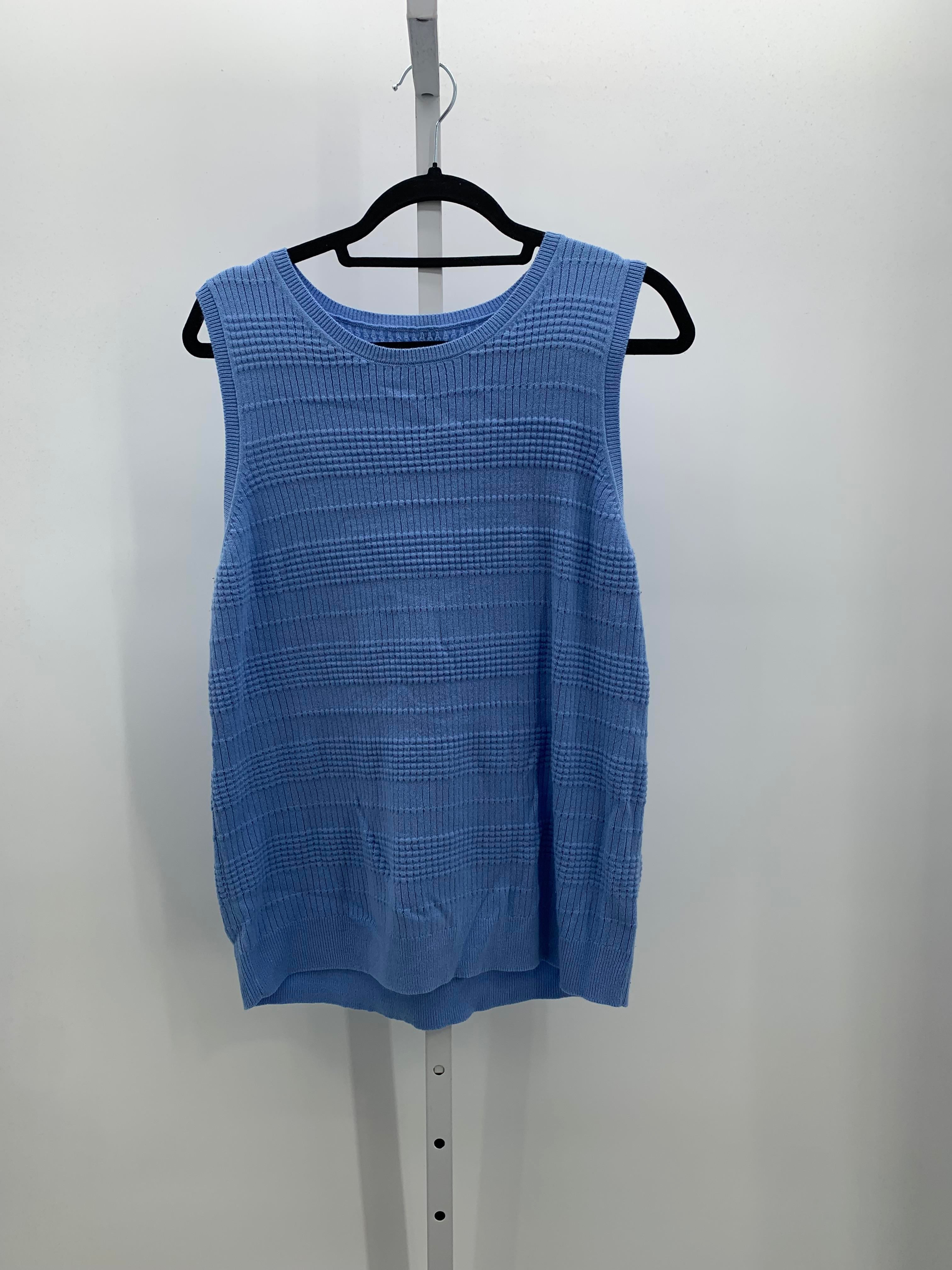 Croft & Barrow Size Extra Large Misses Sleeveless Sweater
