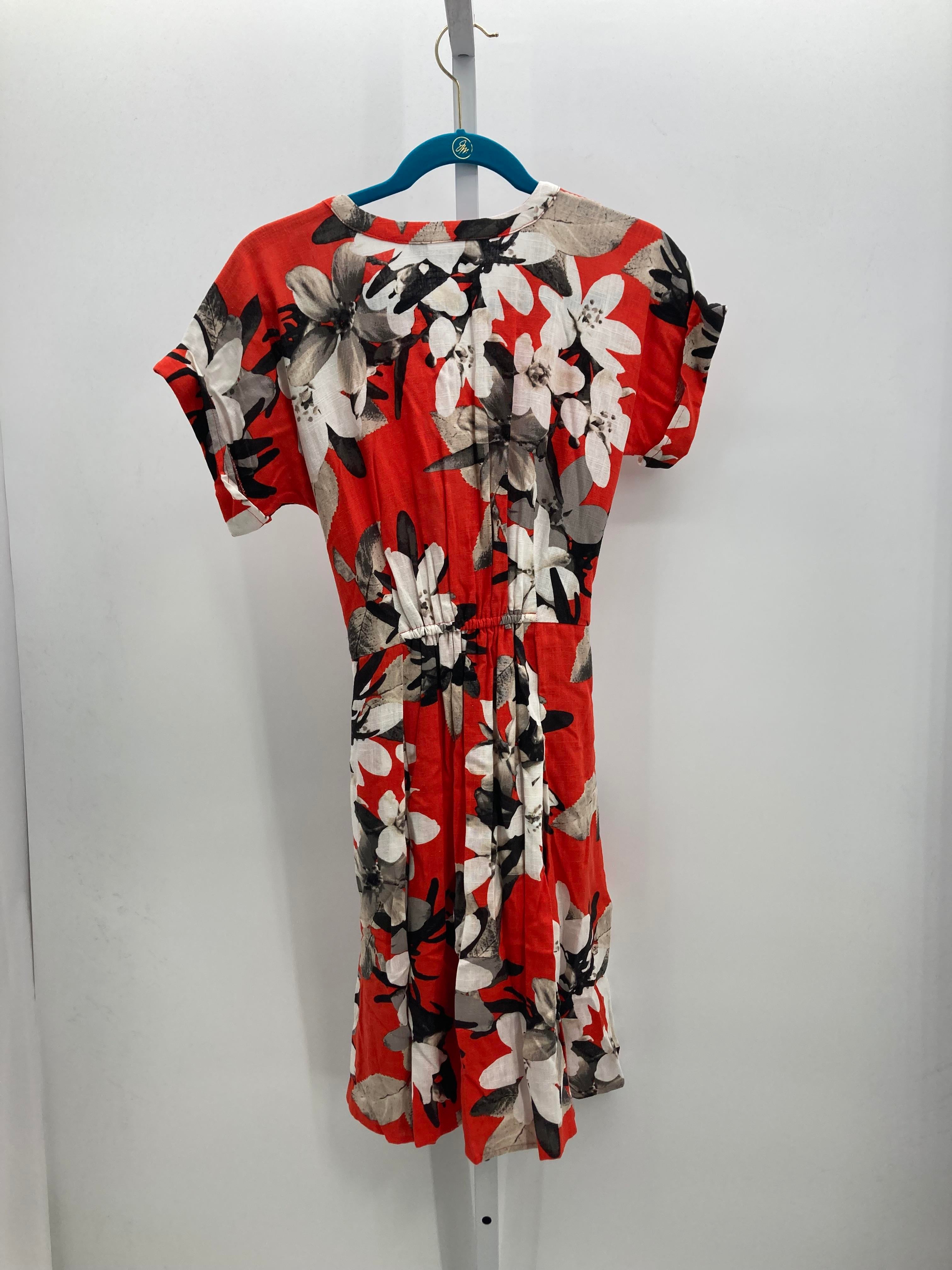 Vera Wang Size X Small Misses Short Sleeve Dress