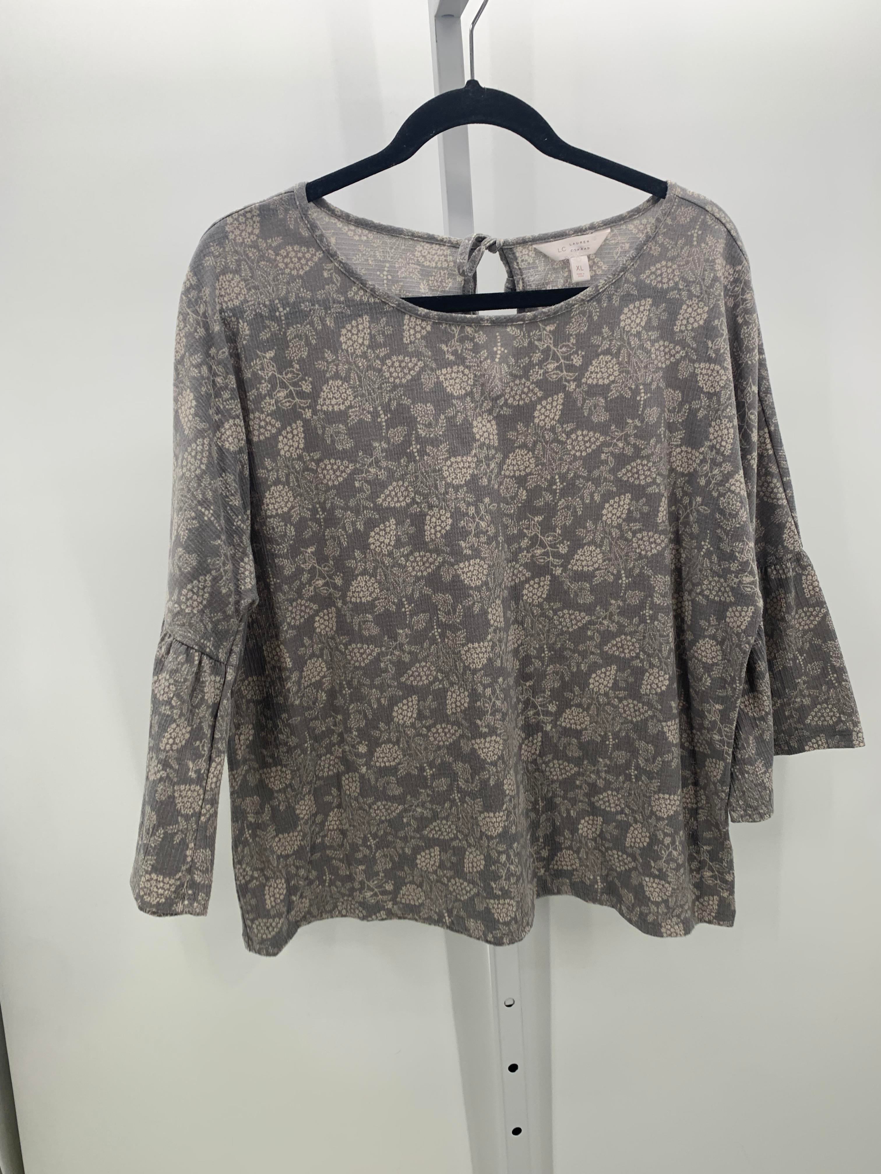Lauren Conrad Size Extra Large Misses 3/4 Sleeve Shirt