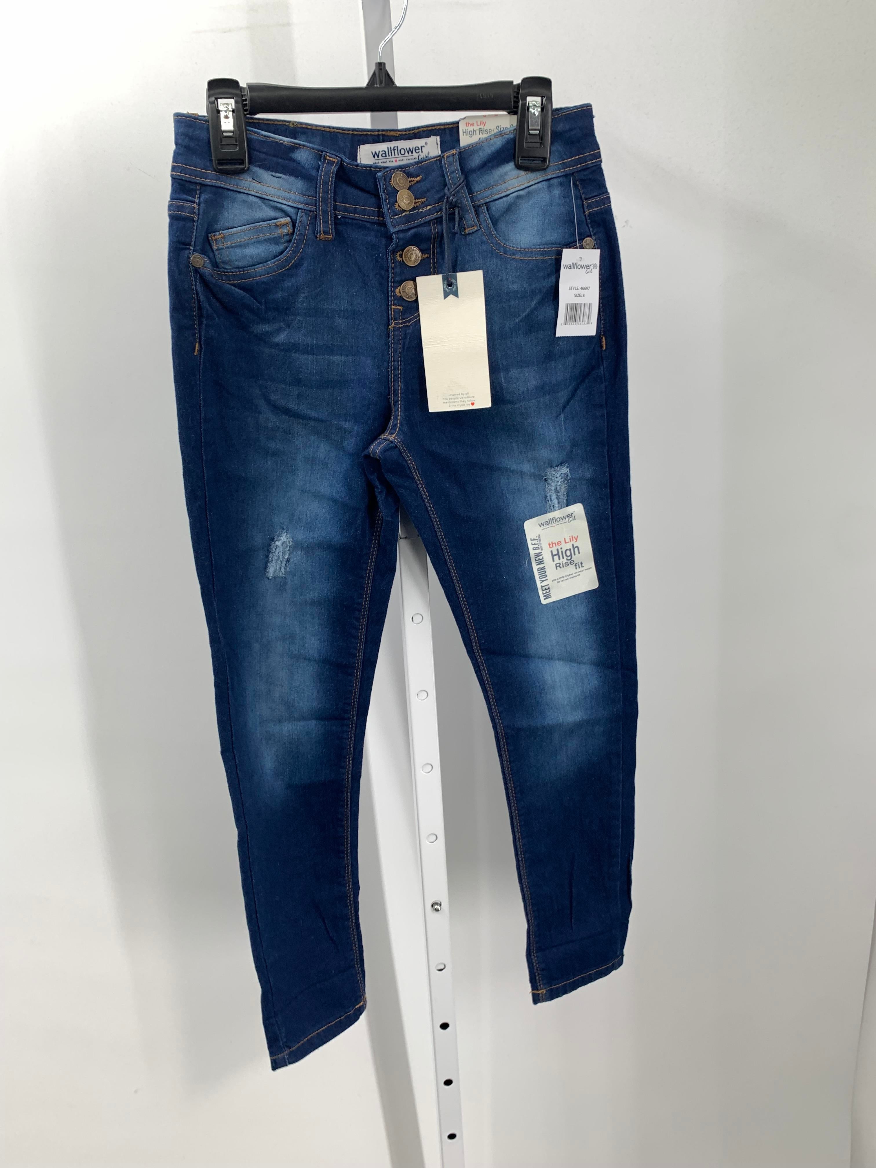 Wallflower Size 8 Girls Jeans