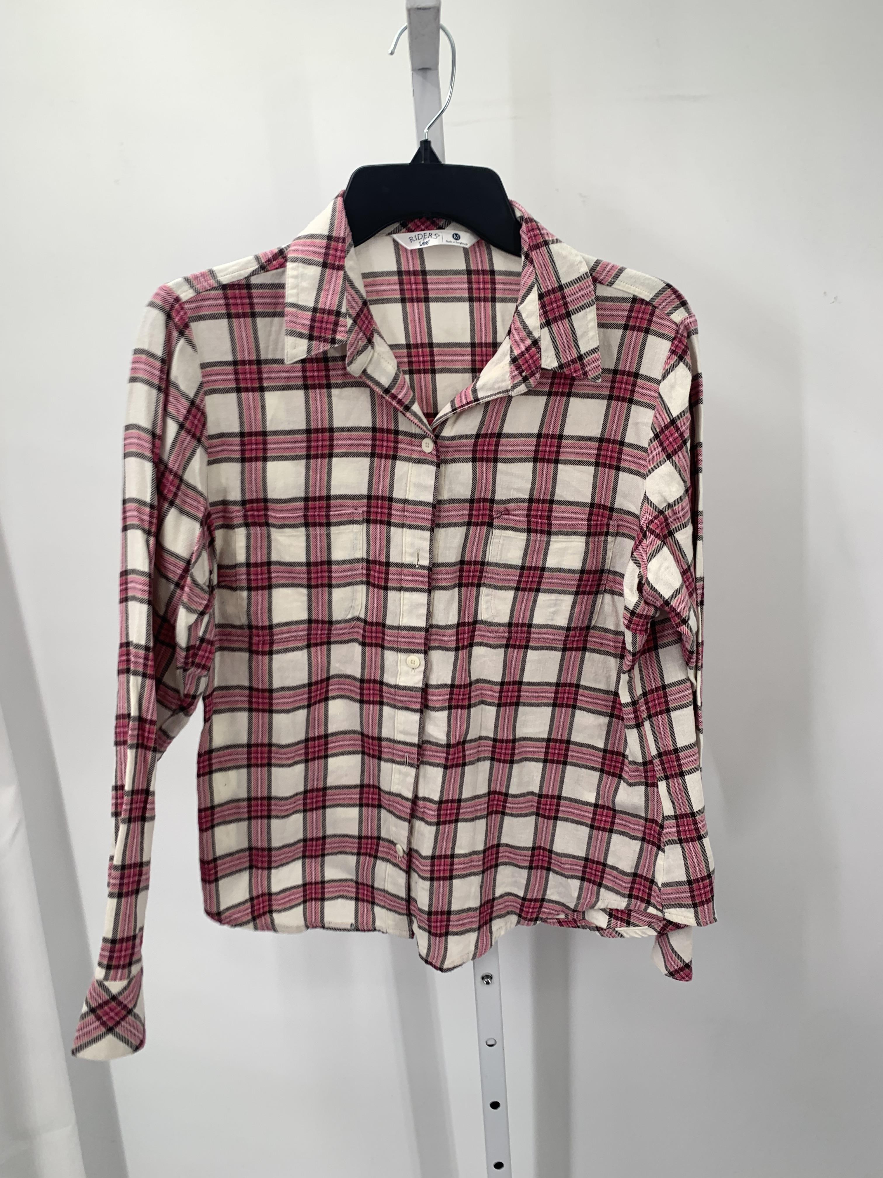 Lee Size Medium Misses Long Sleeve Shirt