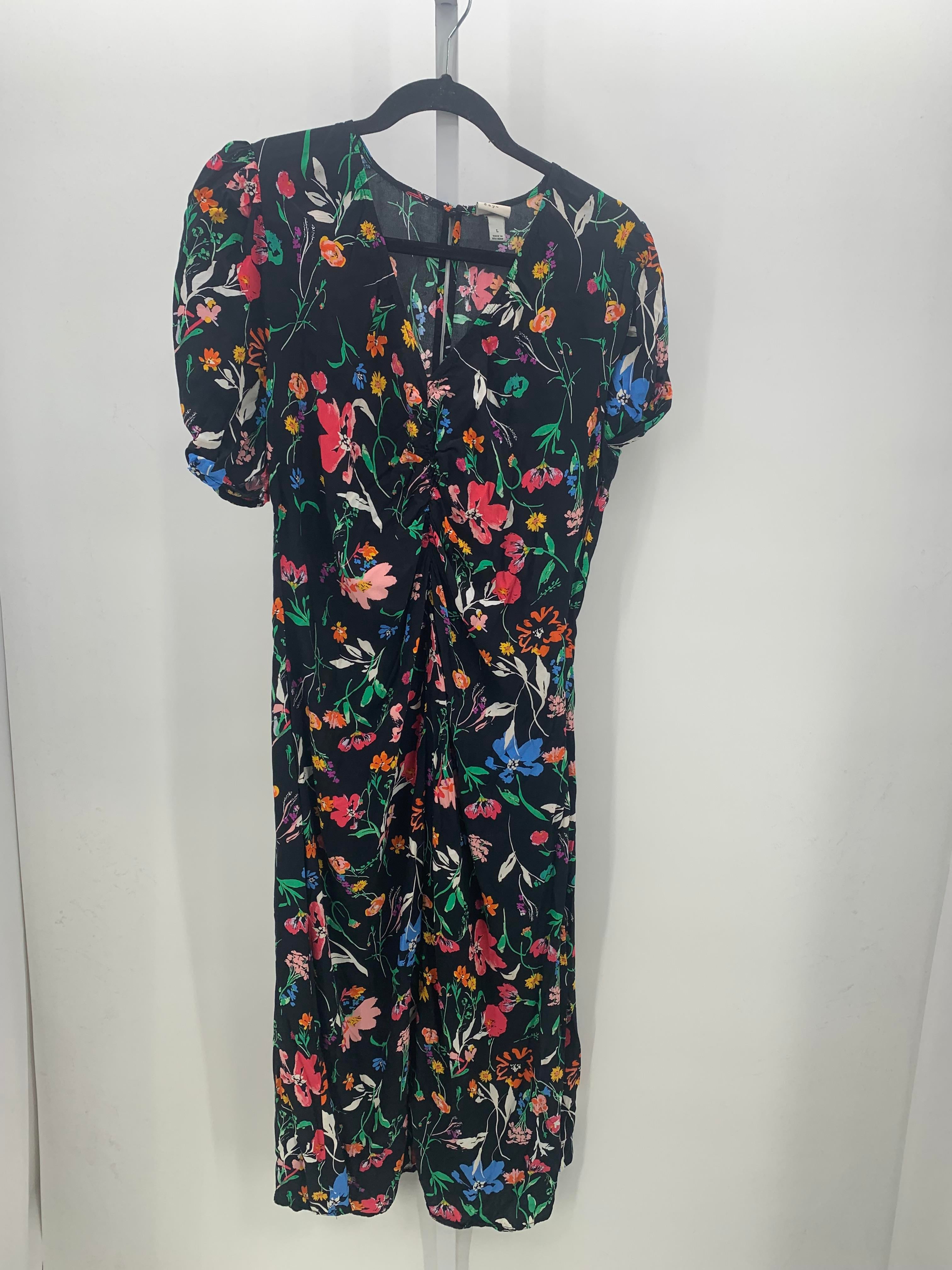 A New Day Size Large Misses Short Sleeve Dress