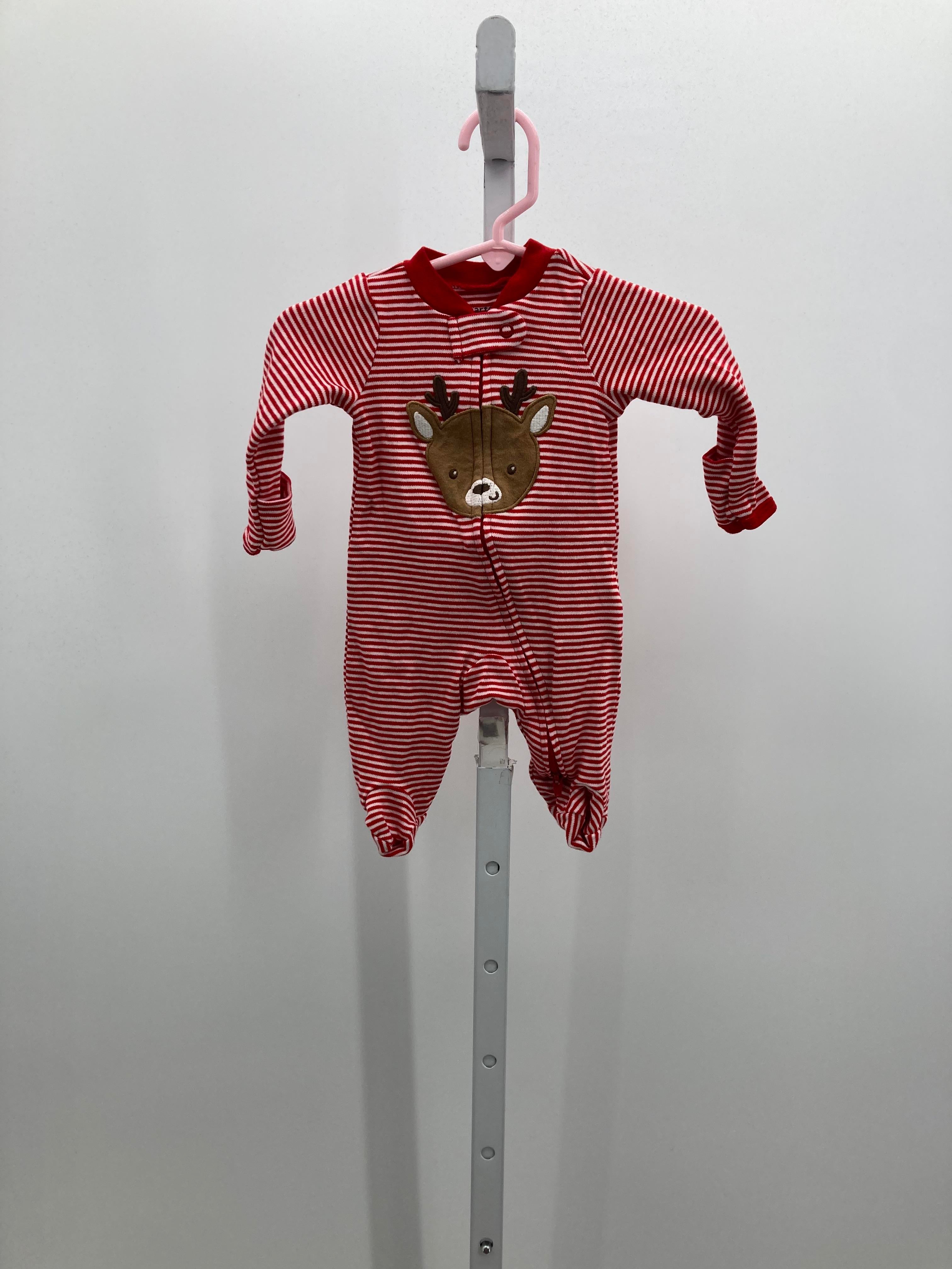 ROMPER STRIPES REINDEER