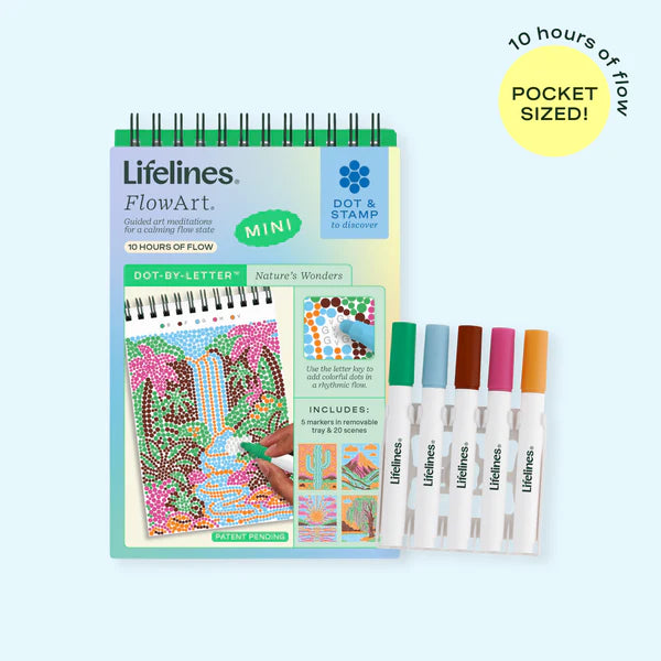 New FlowArt® Mini - Dot-by-Letter Nature's Wonders
