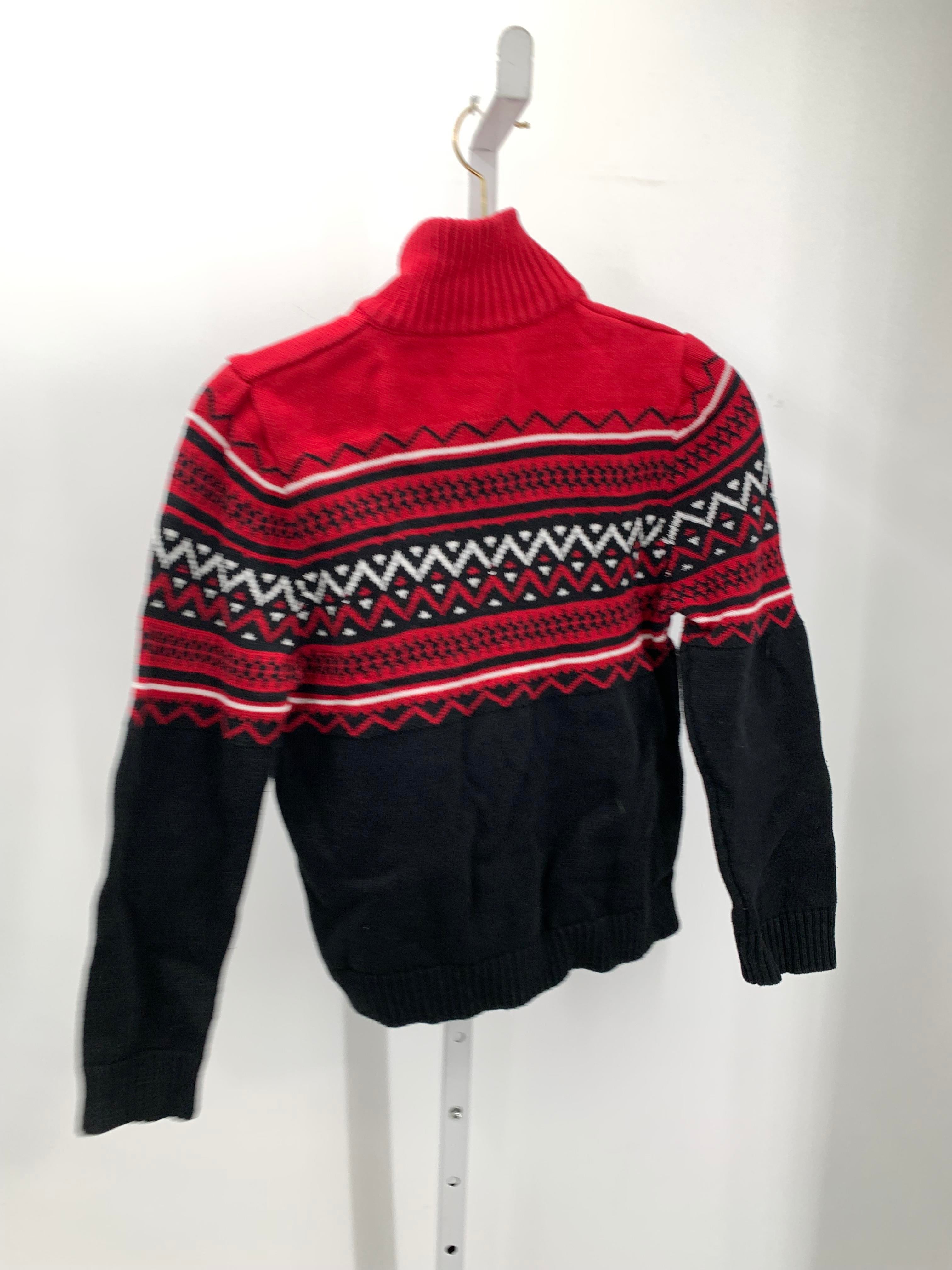 PARTIAL ZIP ZIG ZAG BLK/WHT