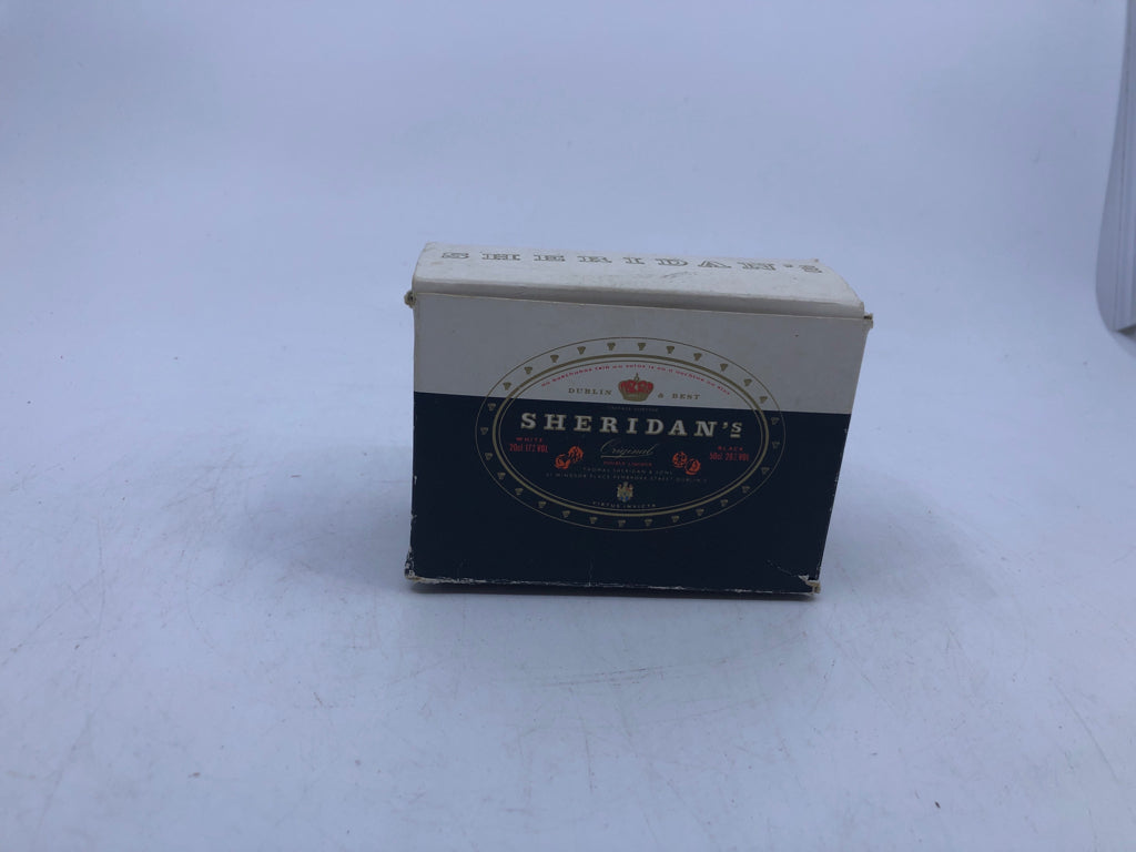 2 SHERIDAN'S VTG SHOT GLASSES.