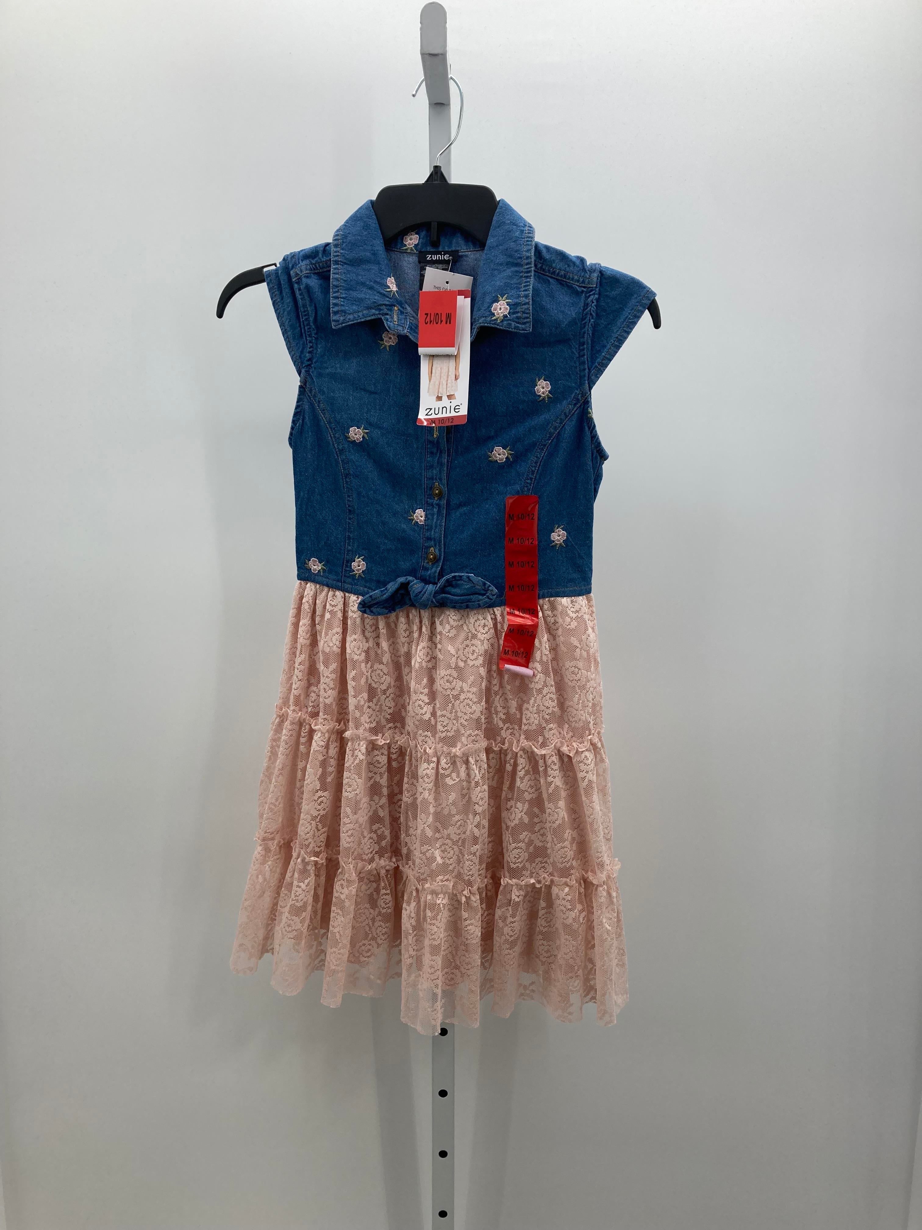 Zunie Size 10-12 Girls Sleeveless Dress